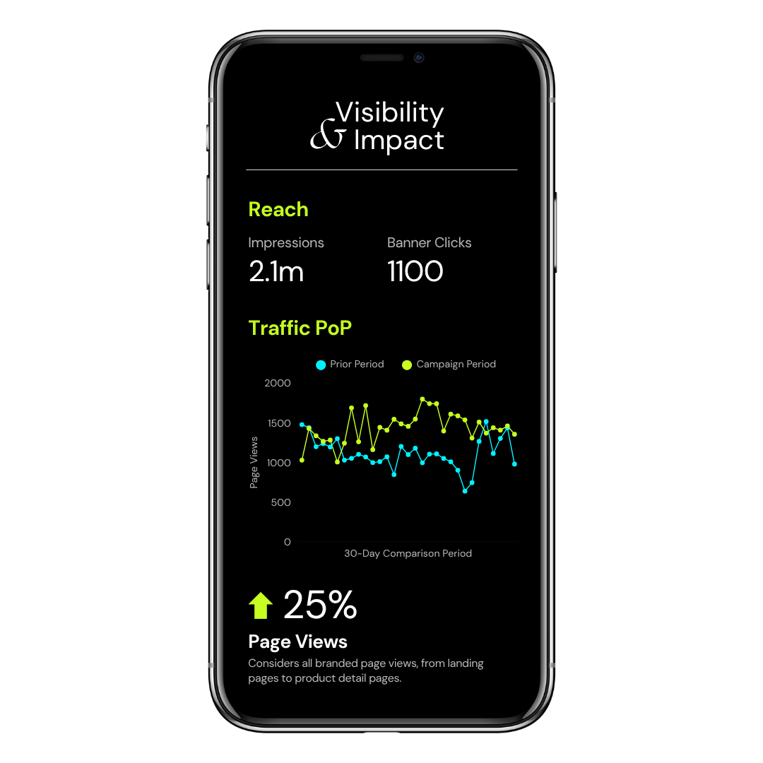 Visibility and Impact Recap Mockup