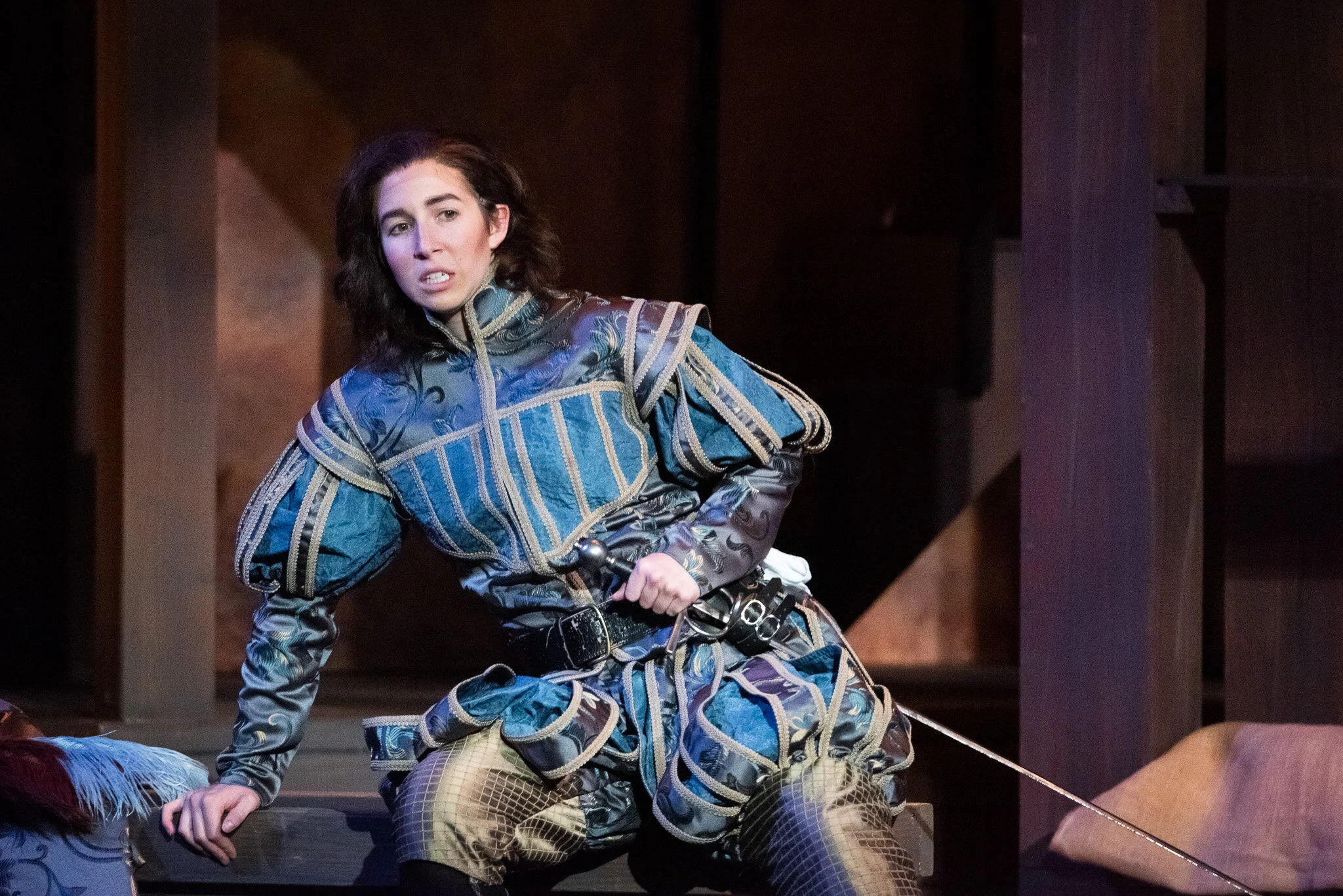 Stéphano in Gounod's Roméo et Juliette at the Brevard Music Center. Photo by Bobby Bradley.
