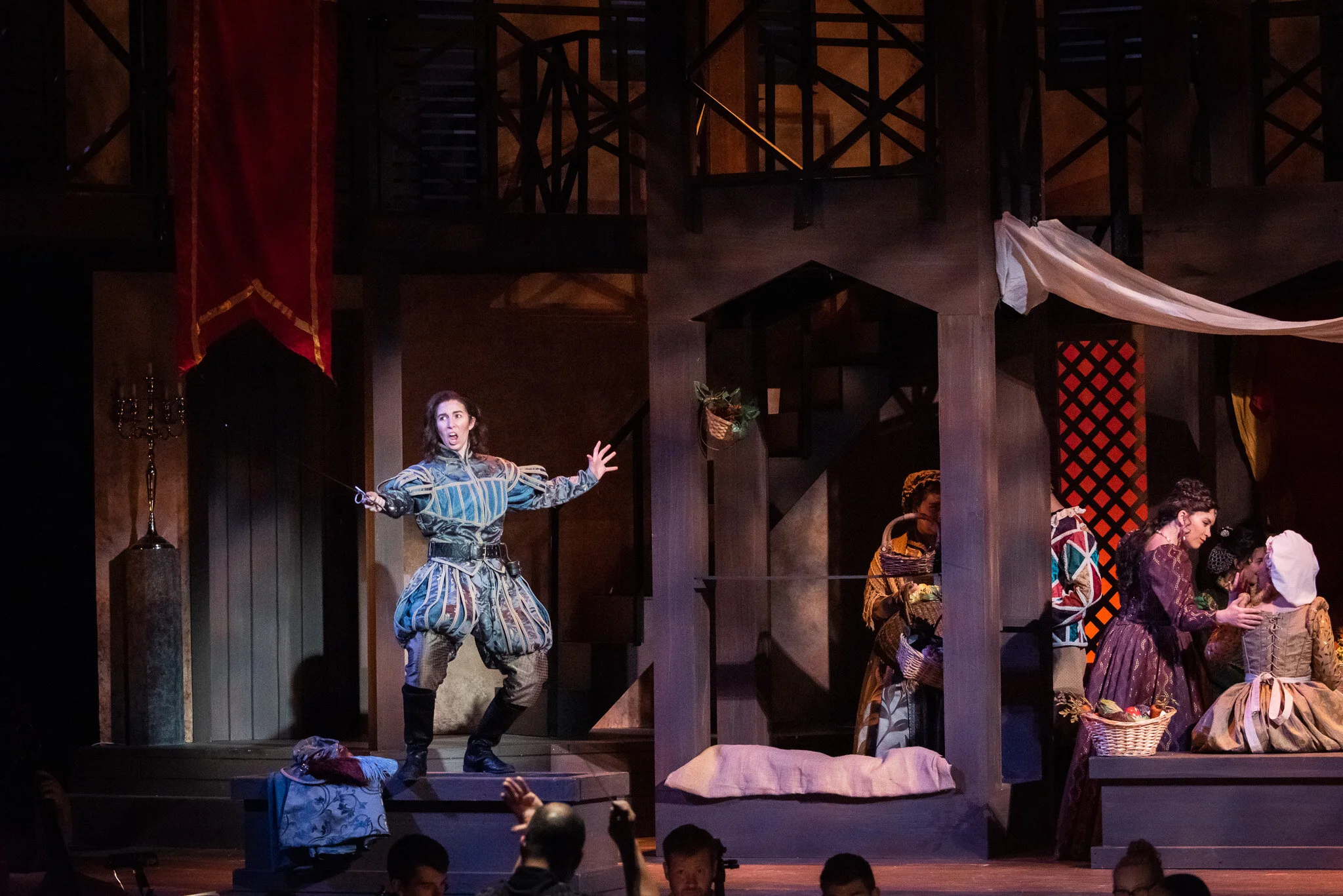 Stéphano in Gounod's Roméo et Juliette at the Brevard Music Center. Photo by Bobby Bradley.