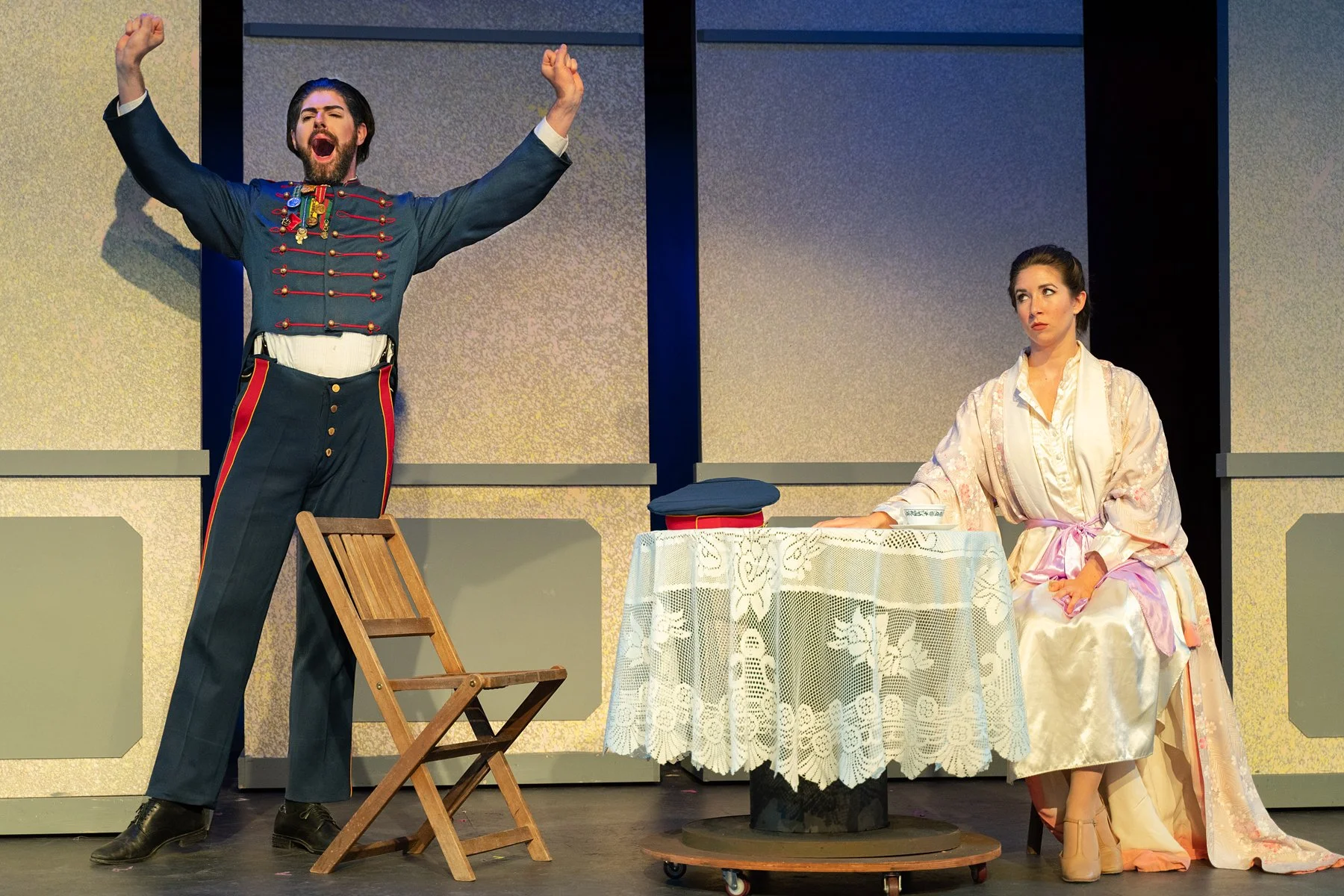 Charlotte Malcom in Sondheim's A Little Night Music, Opera in the Ozarks 2022. Photo by Steve Shogren.