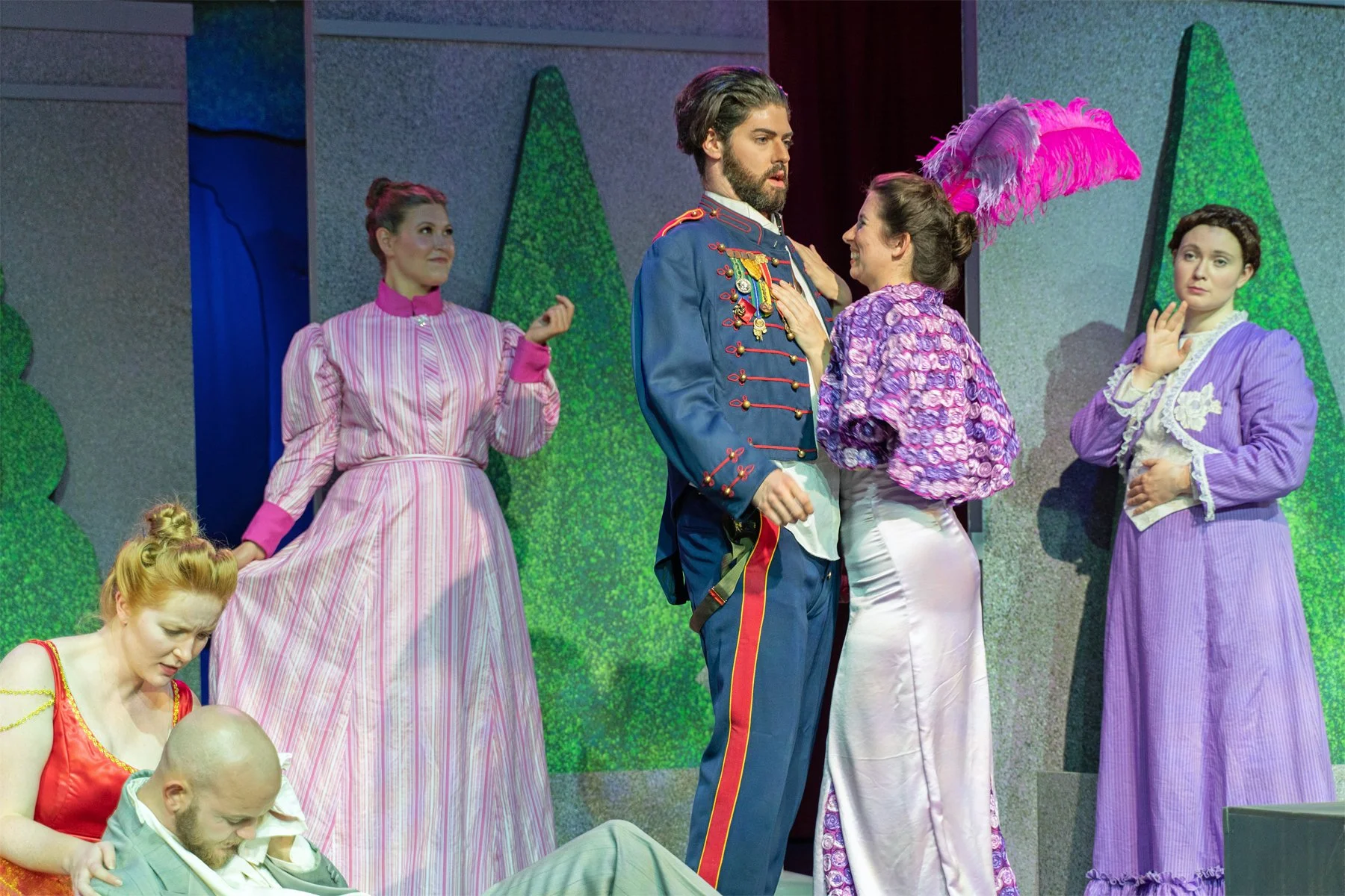 Charlotte Malcom in Sondheim's A Little Night Music, Opera in the Ozarks 2022. Photo by Steve Shogren.