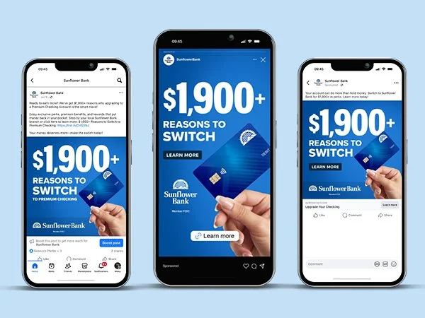 Campaign - Sunflower Bank Premium Checking