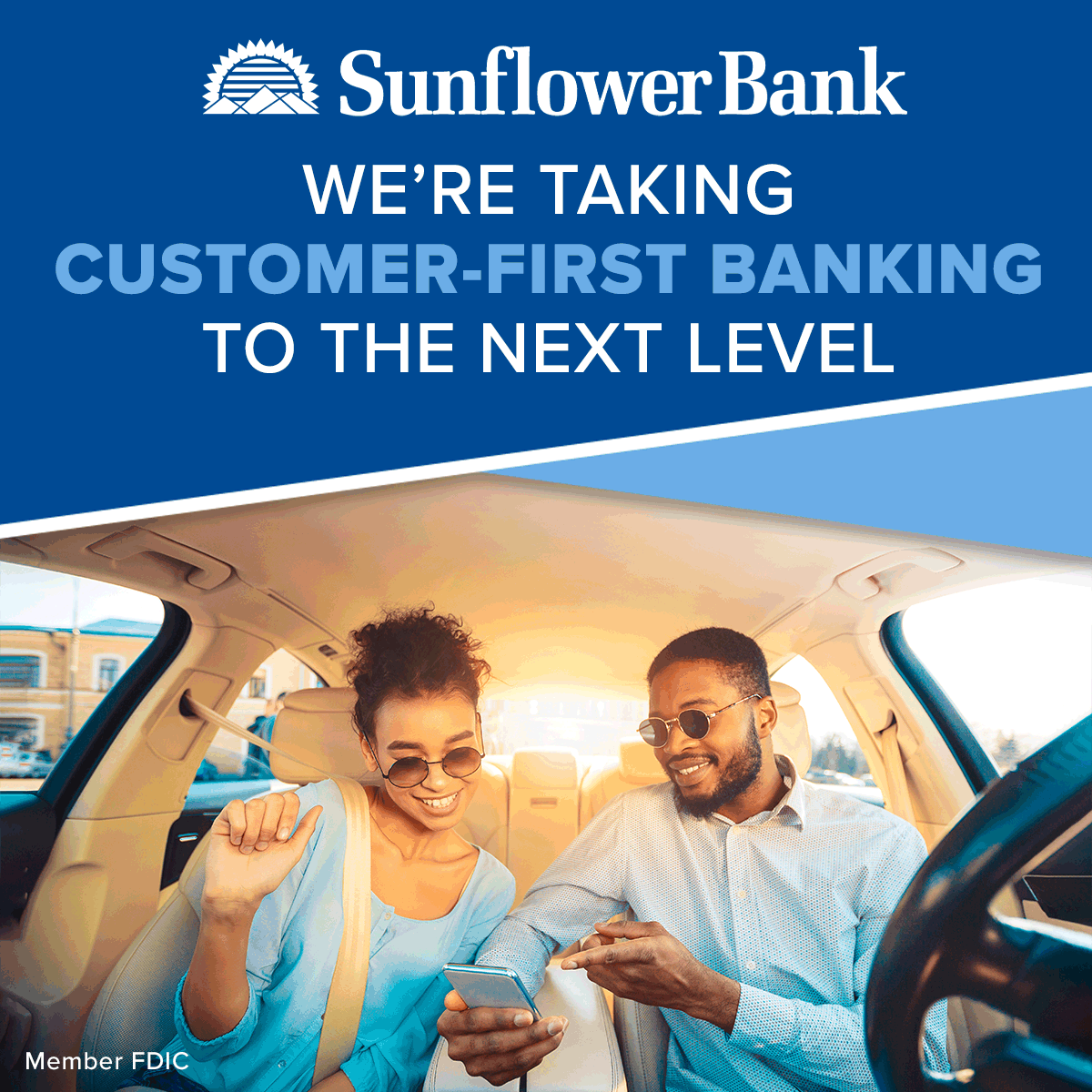 Campaign Sunflower Bank — Angie Meyers Design