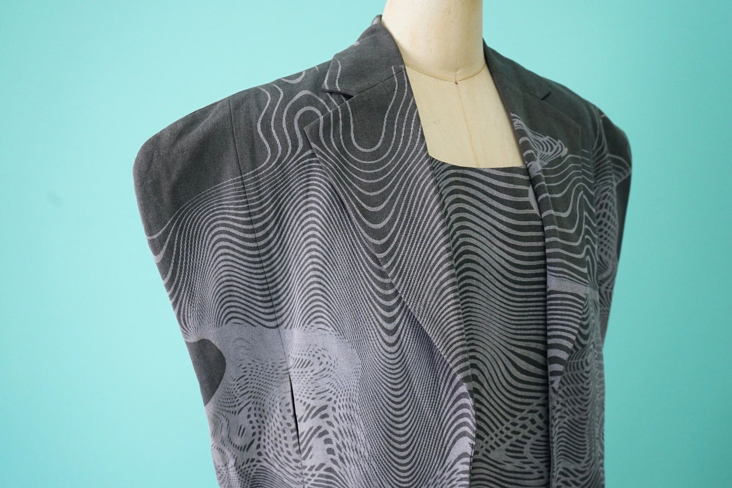 Guoxiang Yuan. Ocean Waves. Design 1,
details 1