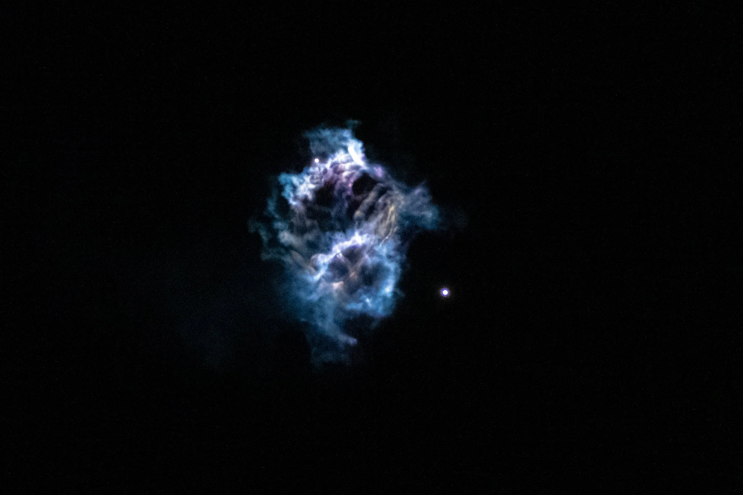 HAKUTO "nebula" created by stage separation