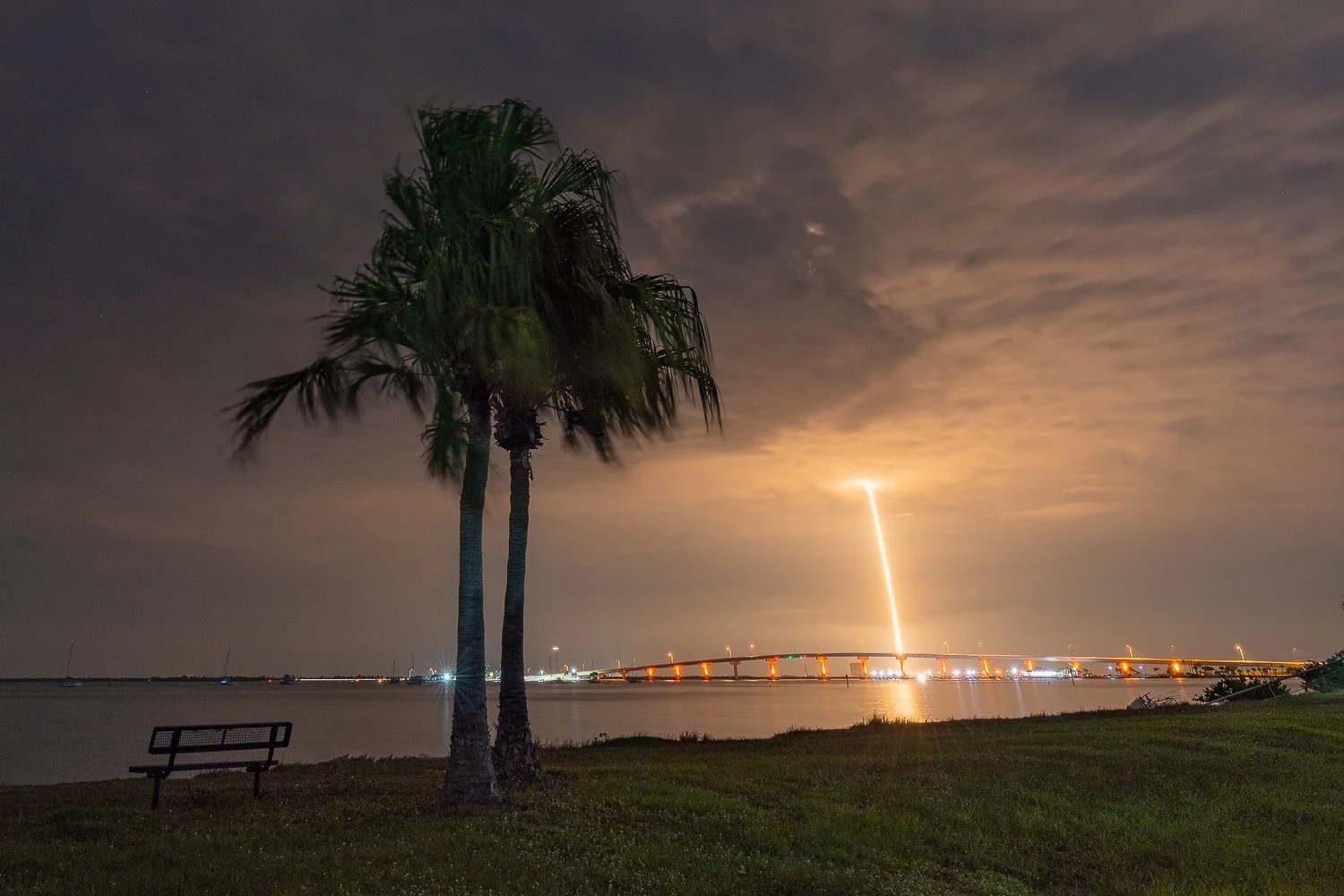 Streak as seen from Marina Park