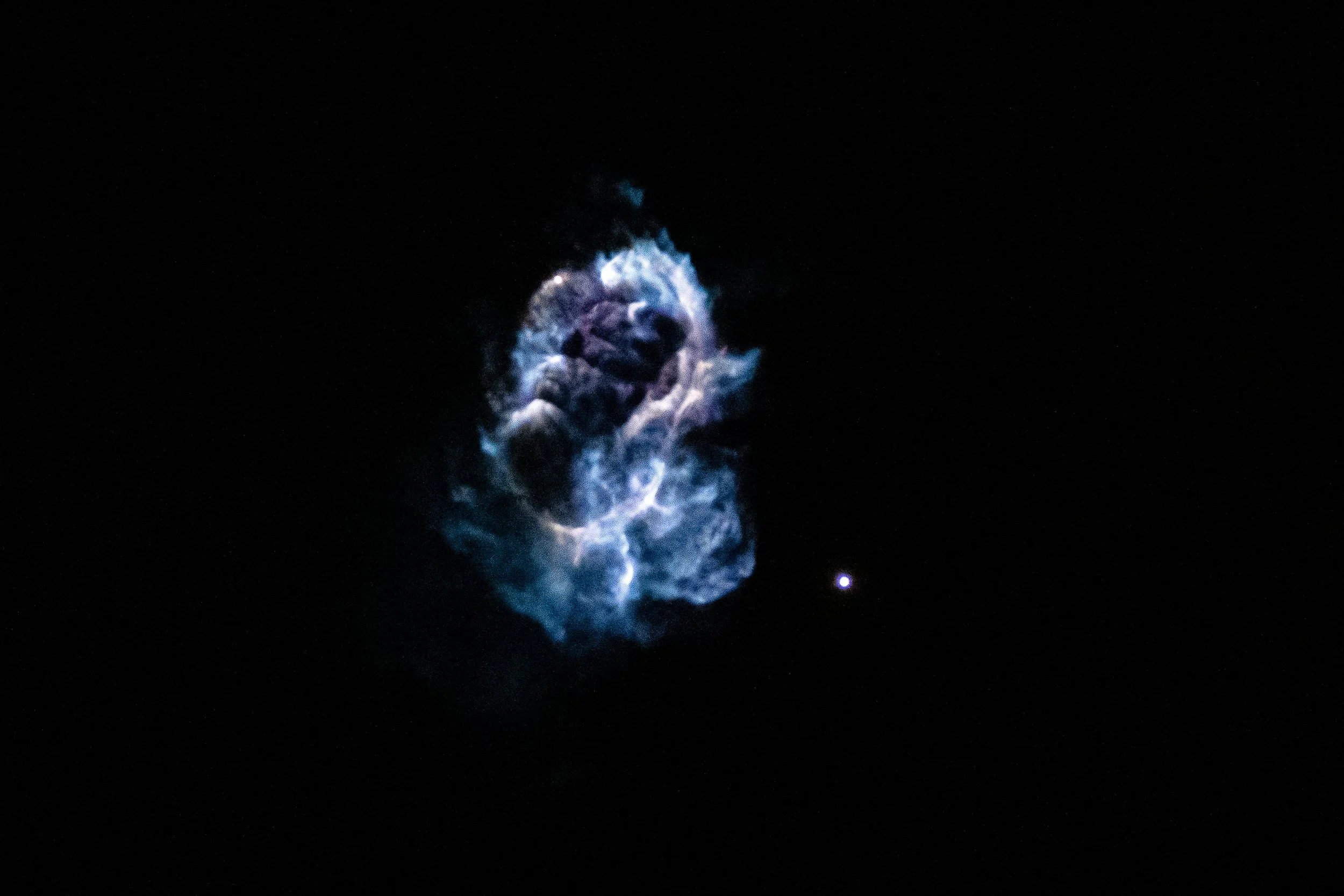 HAKUTO "nebula" created by stage separation
