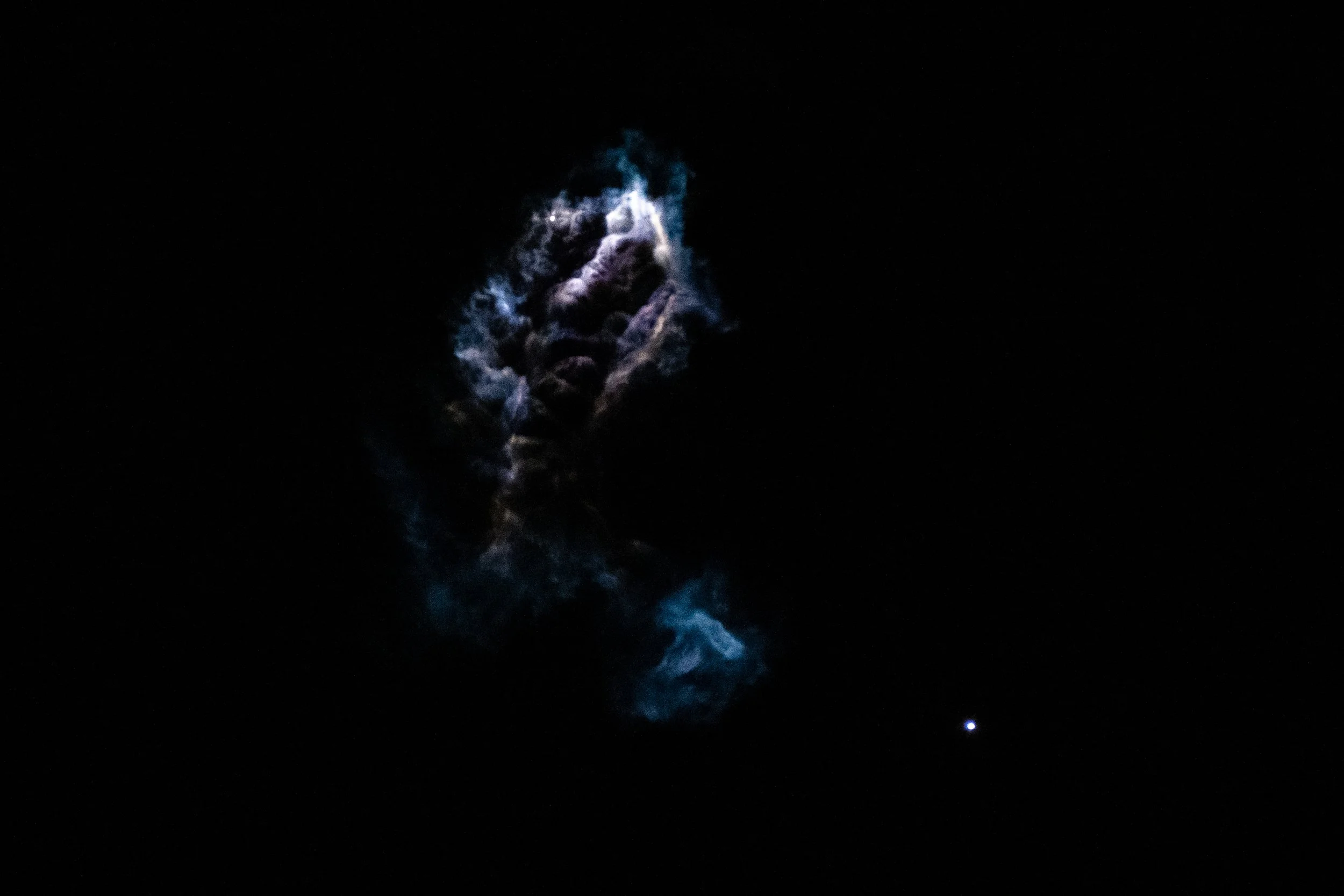 HAKUTO "nebula" created by stage separation