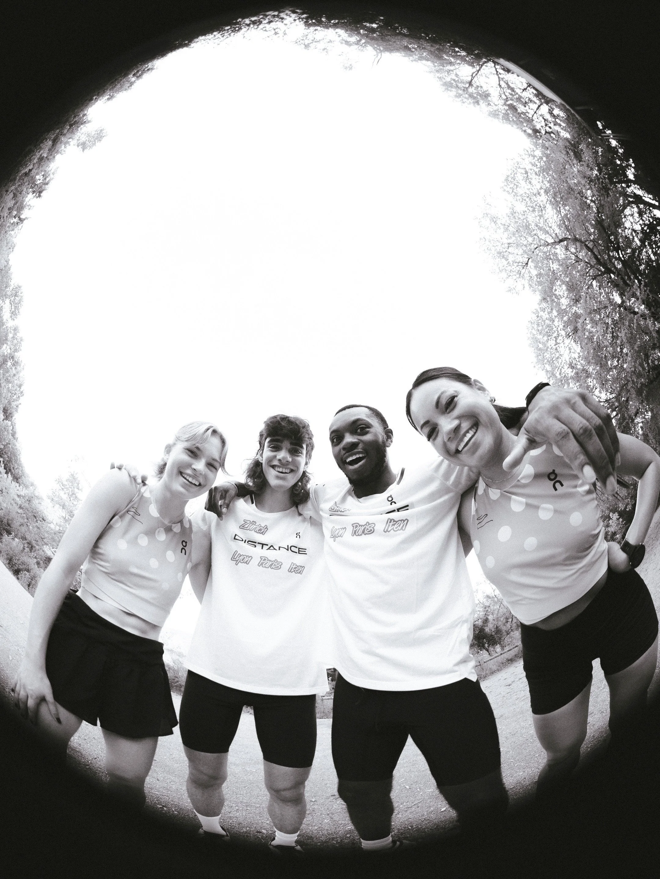 DISTANCE X ON RUNNING FOR THE EXCHANGE RUNNING COLLECTIVE