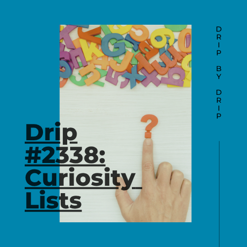 Curiosity Lists