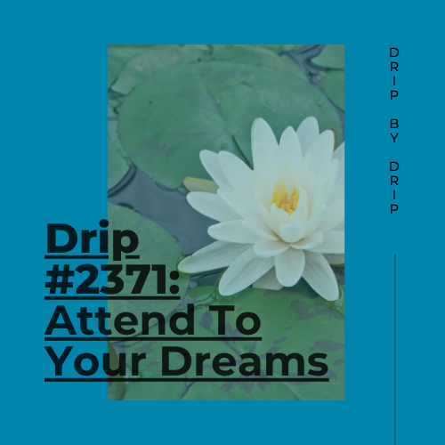 Attend To Your Dreams