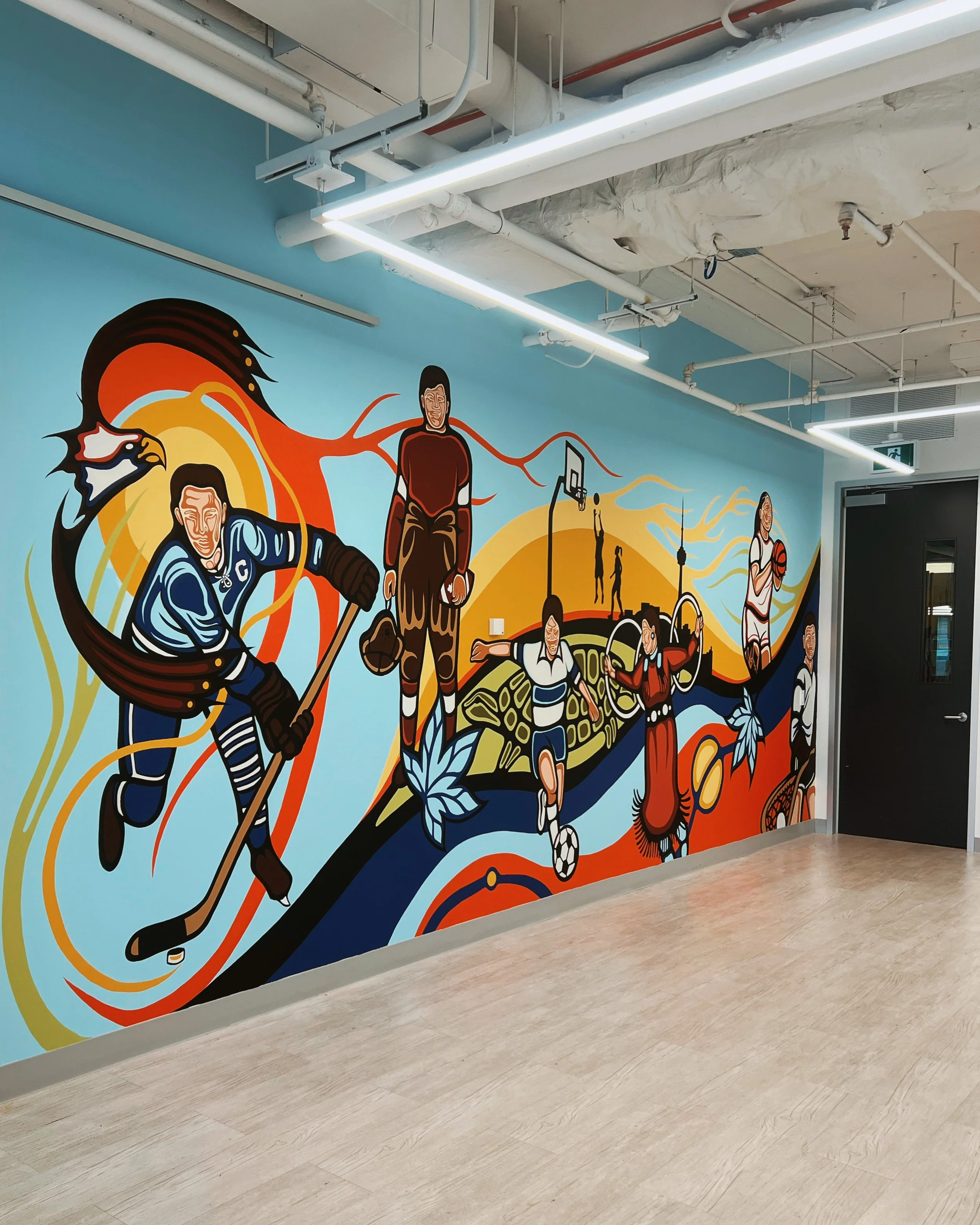 Mural: Maple Leafs Sports & Entertainment