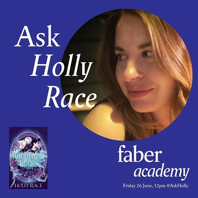 Fancy asking me questions I may well not have the answers to? Well here&rsquo;s your chance!
.
On Friday 26th at midday I&rsquo;ll be on Twitter for a Q&amp;A with @faber_academy, talking all things writing and books on the hashtag #AskHolly
.
If you