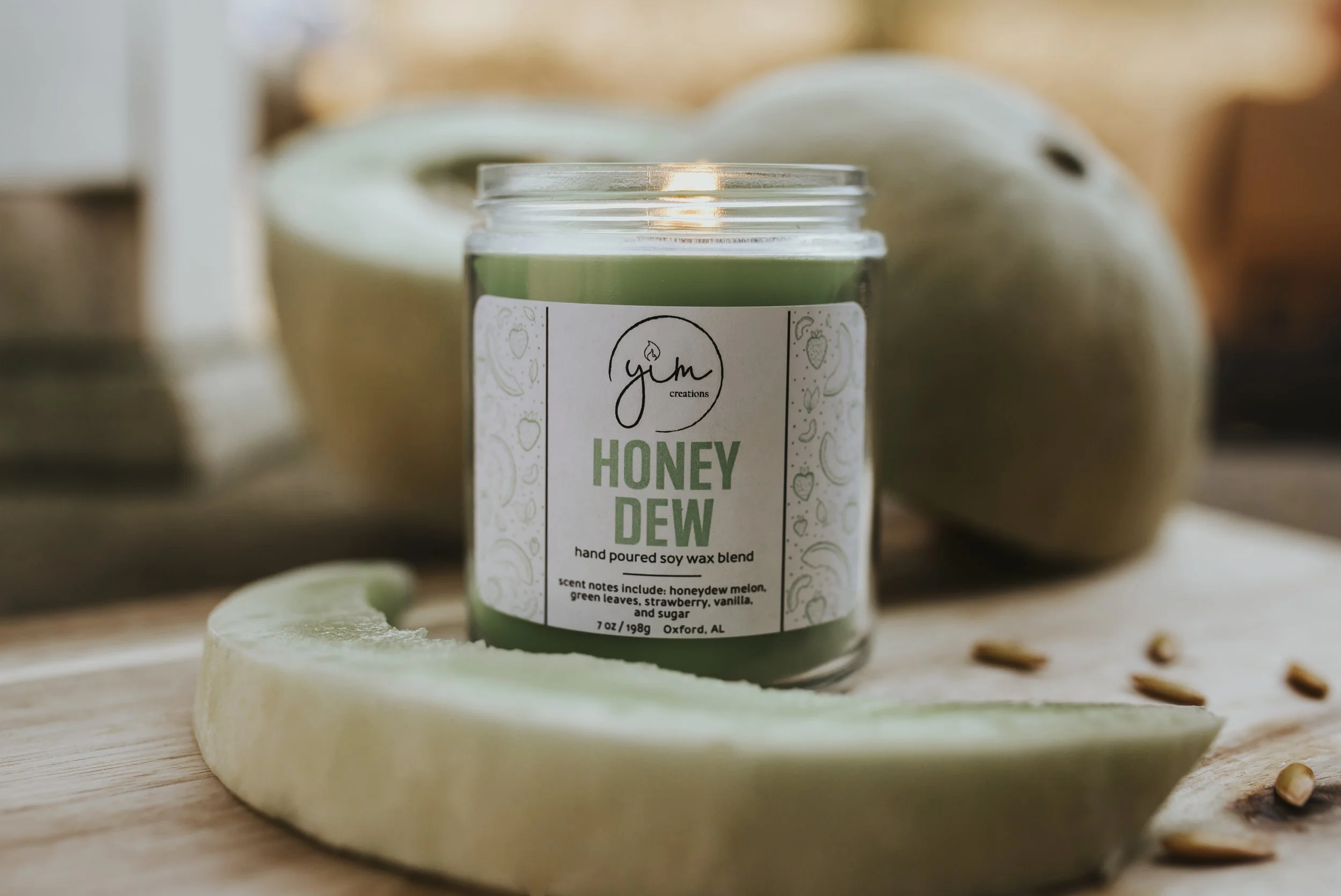 Honeydew 7oz Candle