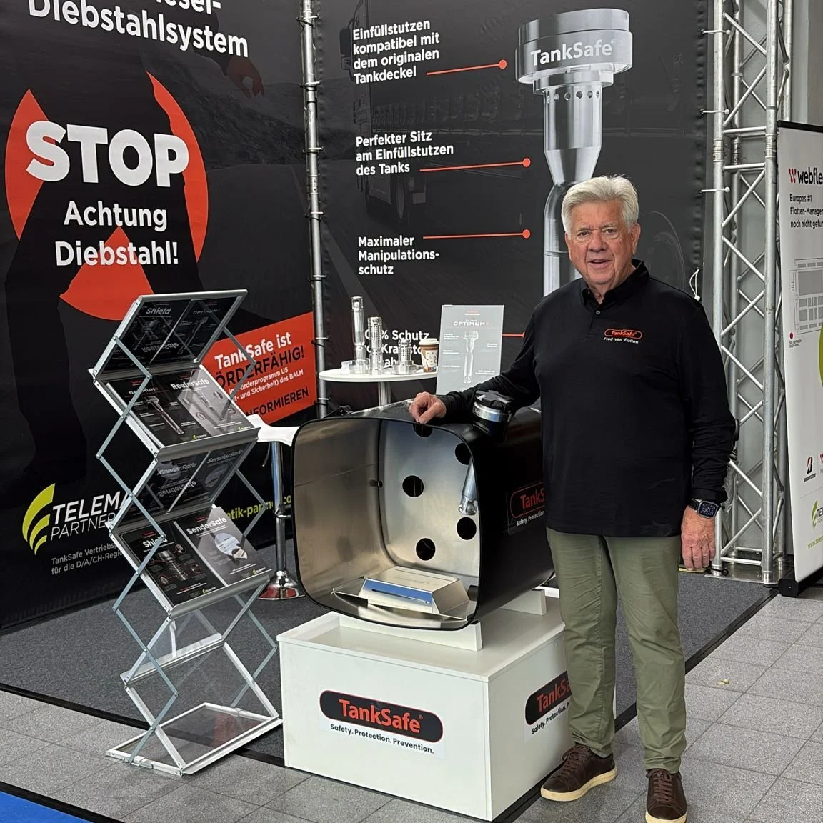 TankSafe® Germany Highlights OPTIMUM9 Fuel Theft Protection at NUFAM 2025