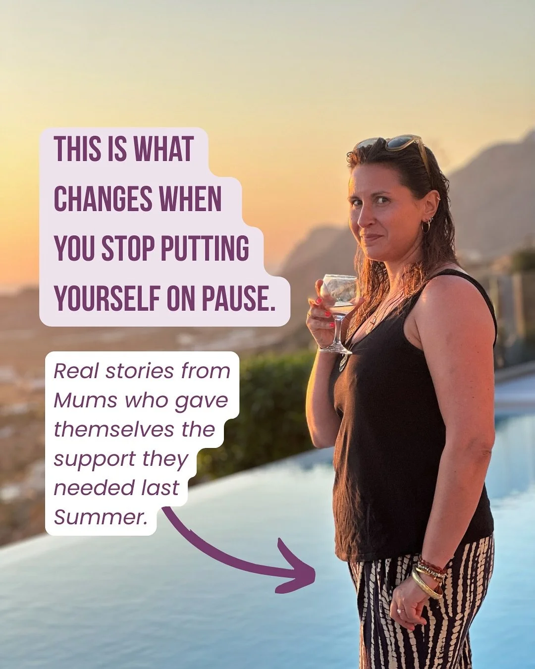 This summer doesn’t have to come at your expense π₯Ί
Last summer, I supported a handful of brilliant Mums through a season that’s so often filled with pressure, intensity and overthinking.
And what they got from ‘Serious About Sept