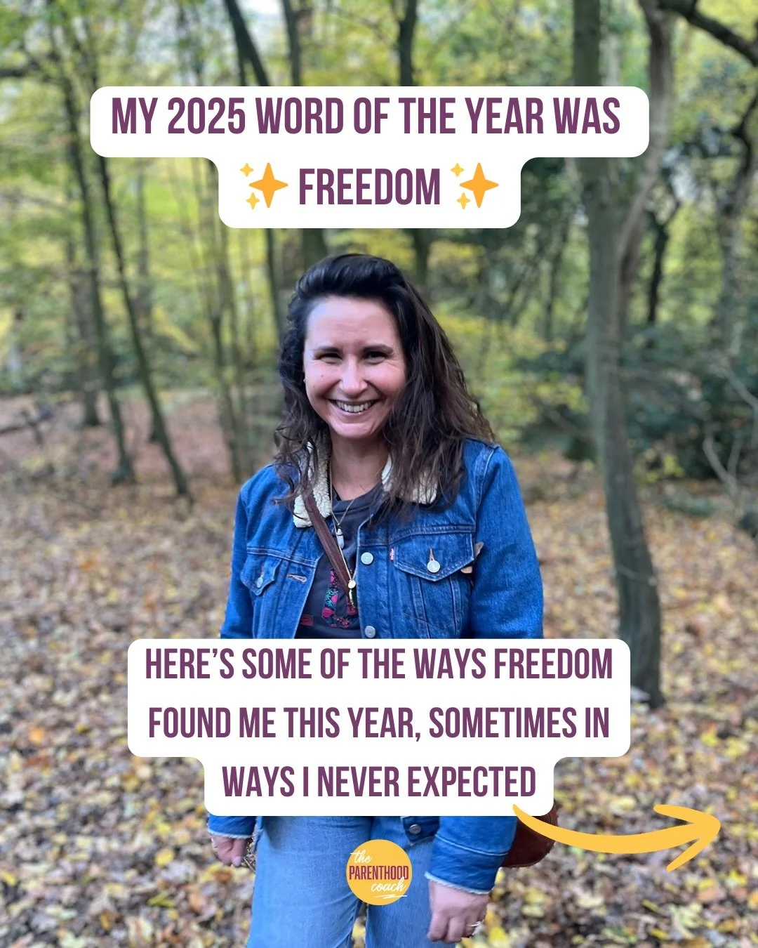 ✨ My Year of Freedom ✨

Last January, I chose >FREEDOM< as my word of the year for 2025. 
Not the kind that&rsquo;s about running away or escaping life&hellip;
 But the kind that&rsquo;s about releasing the shit clogging me up and weighing me d