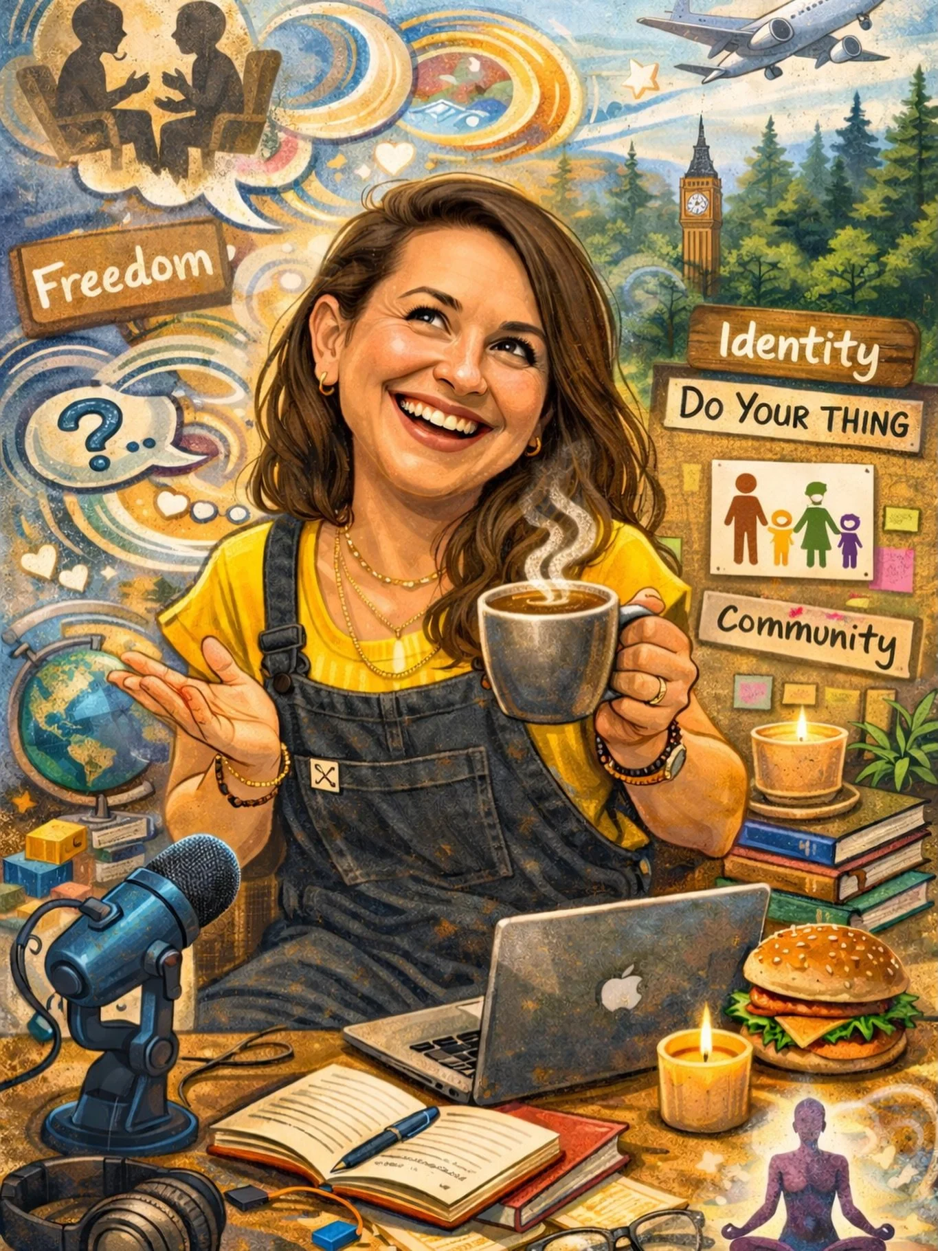 Couldn&rsquo;t help myself 😅✨

Obviously got totally control-freakish with Chatty as I wasn&rsquo;t prepared to accept anything that didn&rsquo;t feel truly like me!! Go figure 🤪

But I have to say, this fun distraction (any excuse!) has felt very 