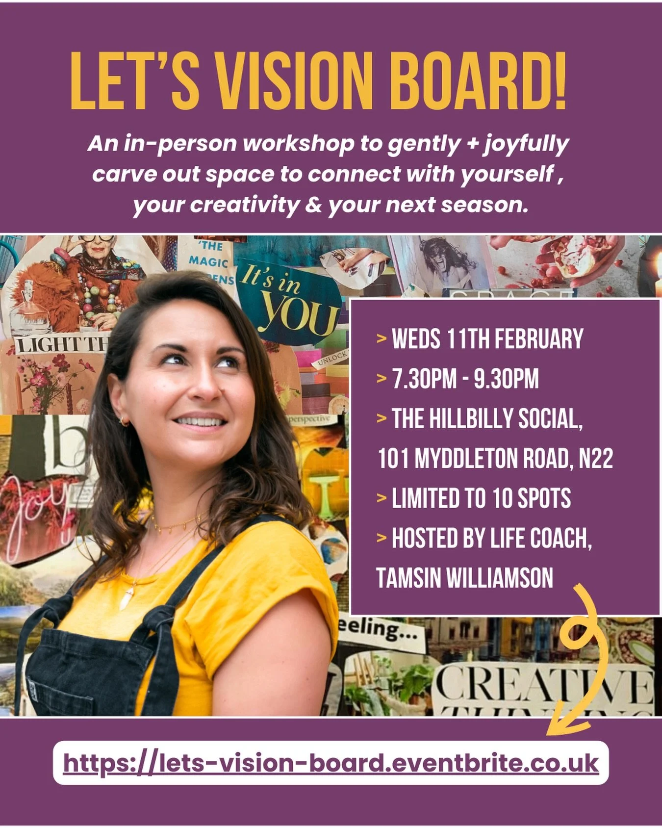 🌟 LET&rsquo;S VISION BOARD! 🌟

I bloody LOVE a vision board 🤩 

And I always feel amazed how the collages I intuitively pull together so often turn into my reality - without me consciously trying! ✨

So I&rsquo;m SO excited to be hosting my own in