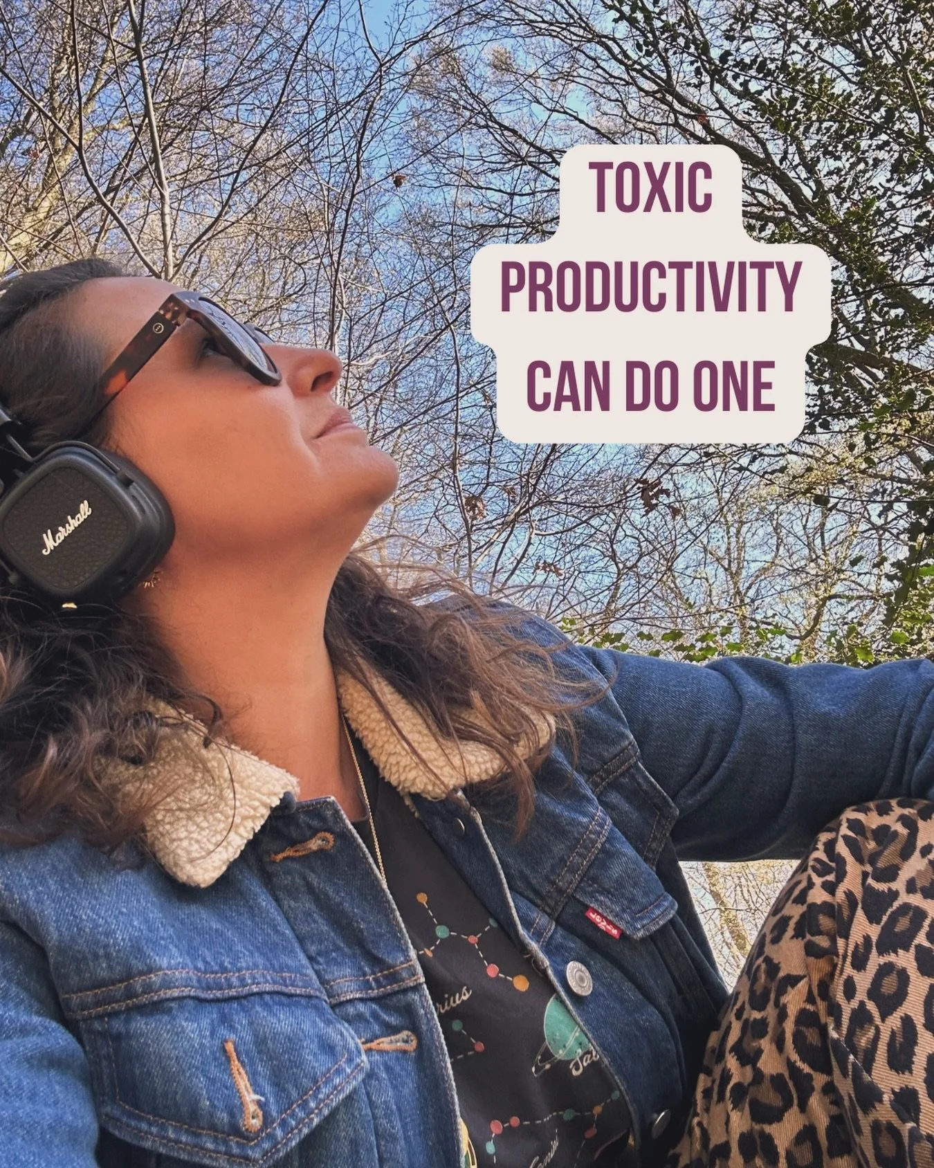 This week, I kicked &lsquo;toxic productivity&rsquo; square in the goolies 💥

Truth be told, I *nearly* let it win&hellip;😅

Despite actually feeling kinda weary and feeling a heap of resistance to sit in front of a screen and be &ldquo;productive&