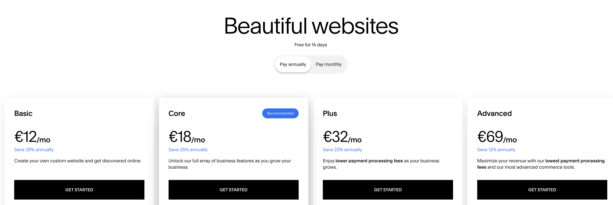 Afbeelding van Squarespace kosten 2026 Nederland in een overzicht de Squarespace prijzen
