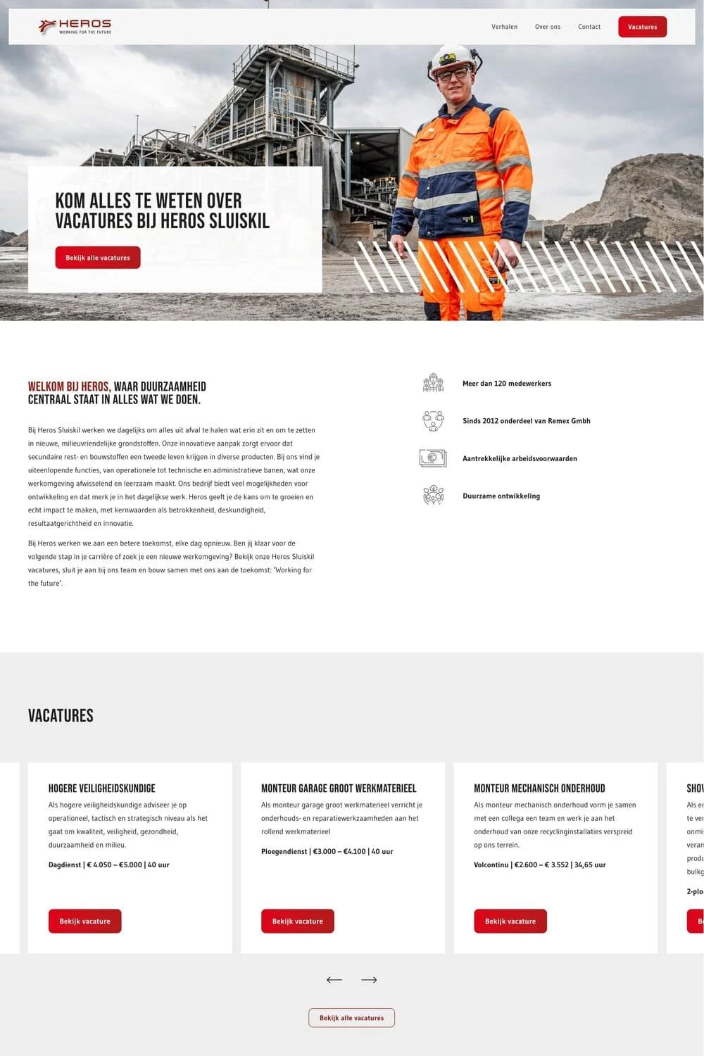 Nieuwe werken bij website van Heros is Made by Anouk Squarespace webdesigner