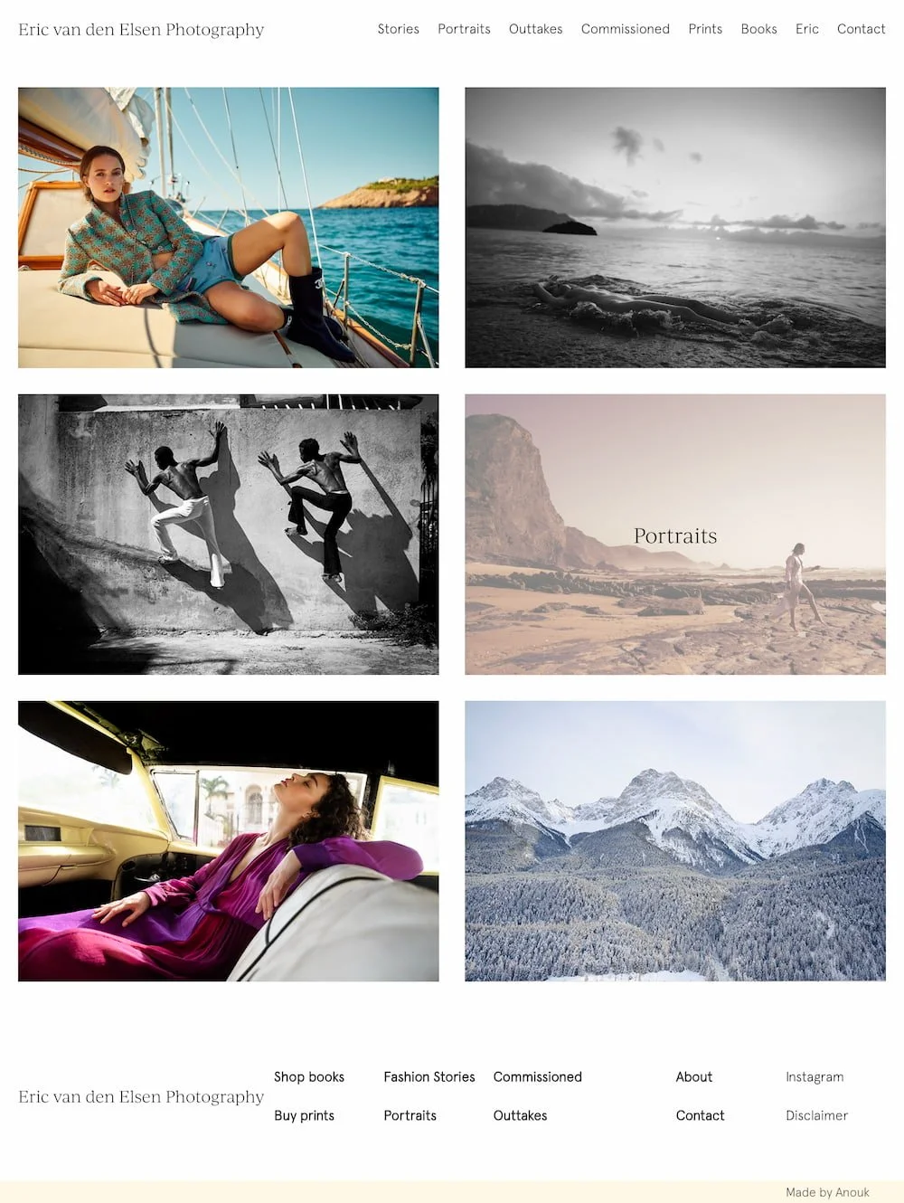 Eric van den Elsen Fashion Mode fotograaf & Art Print Jan Magazine Vogue Living