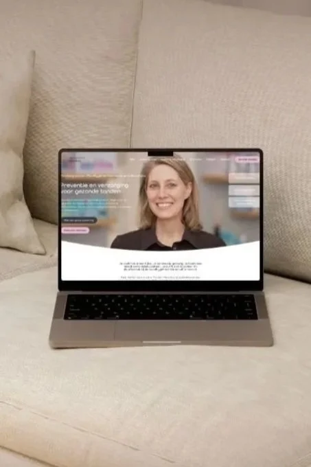 Voorbeeld van een Squarespace website gemaakt door Made by Anouk Squarespace designer Nederland