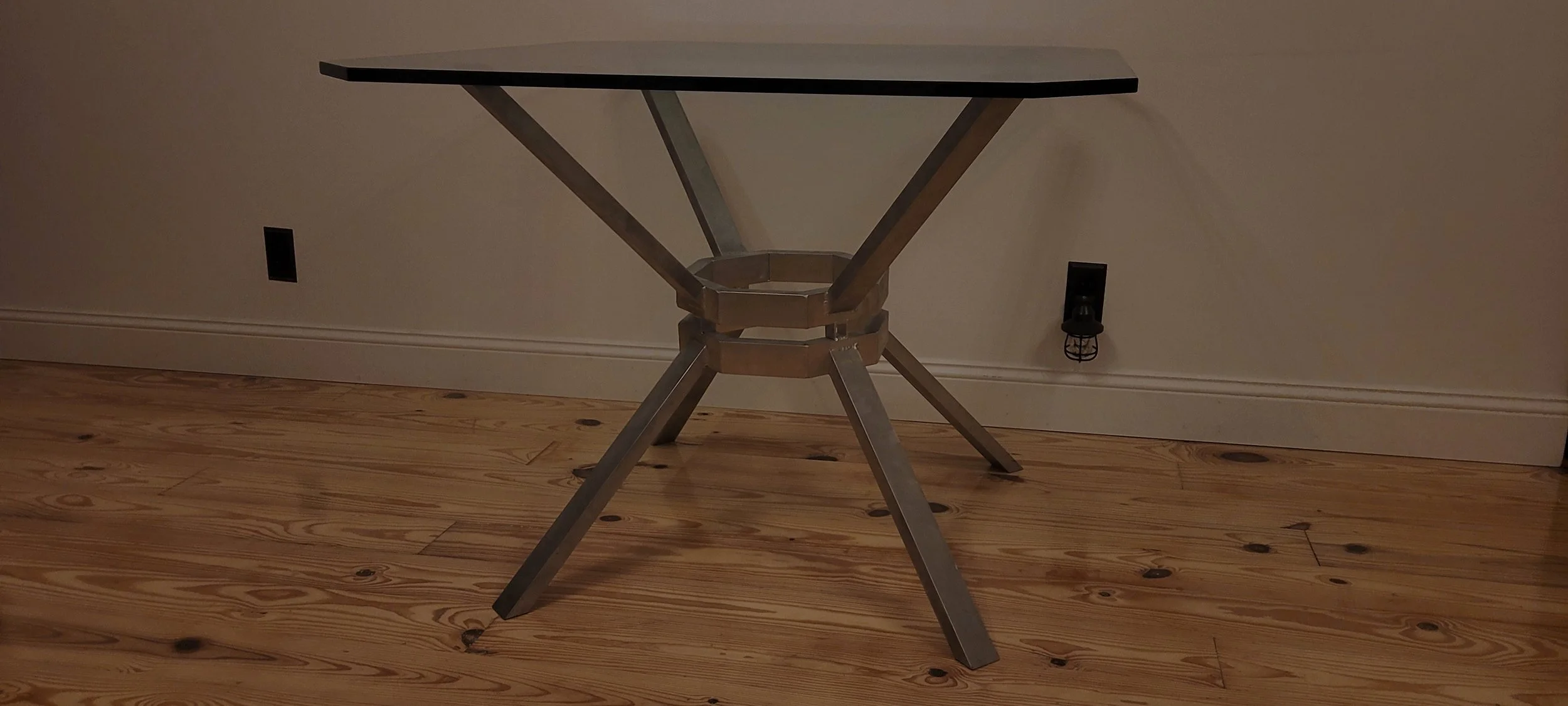 X Metal Table Base