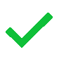 Green tick