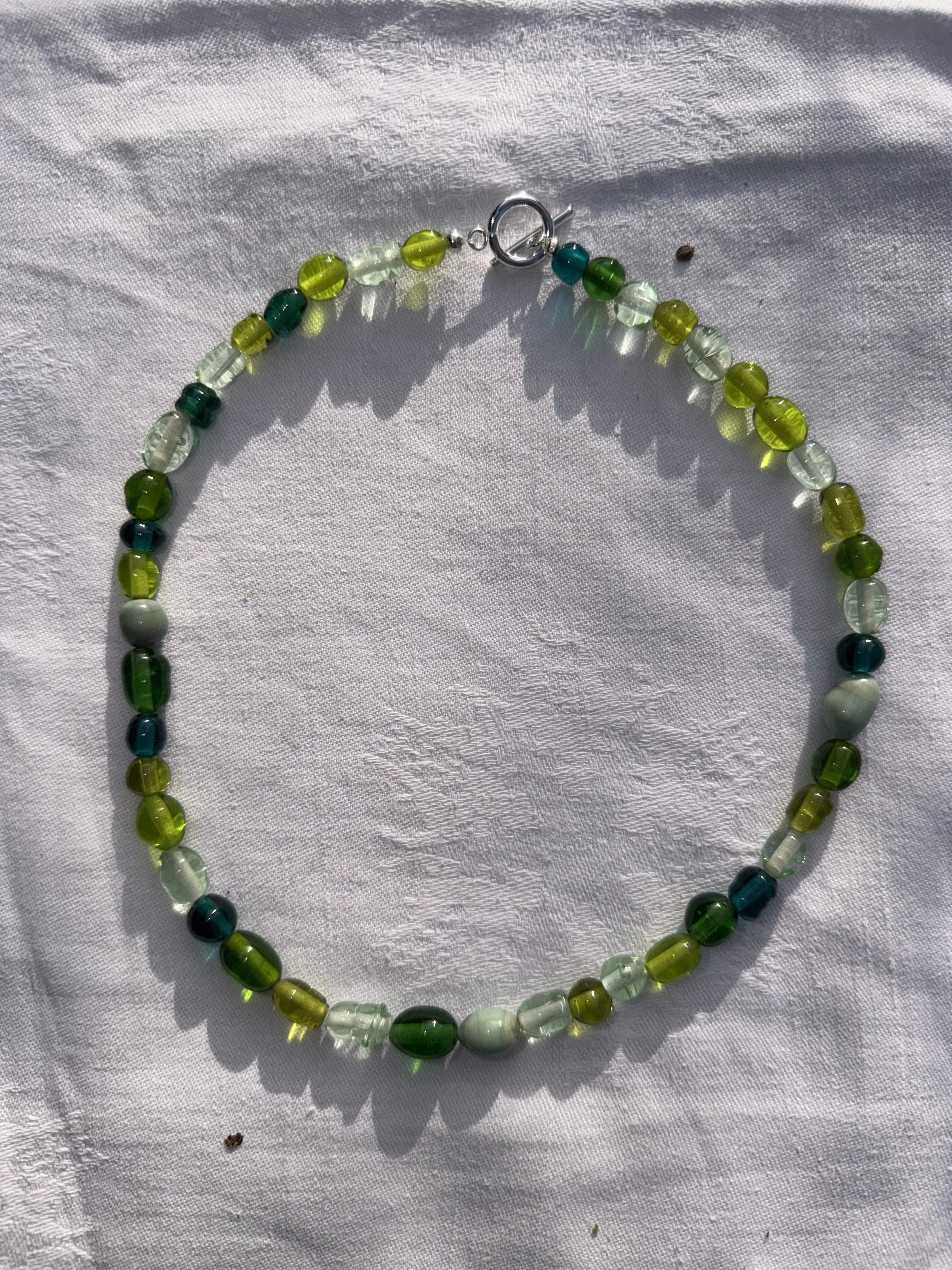 Lichen Beaded Necklace