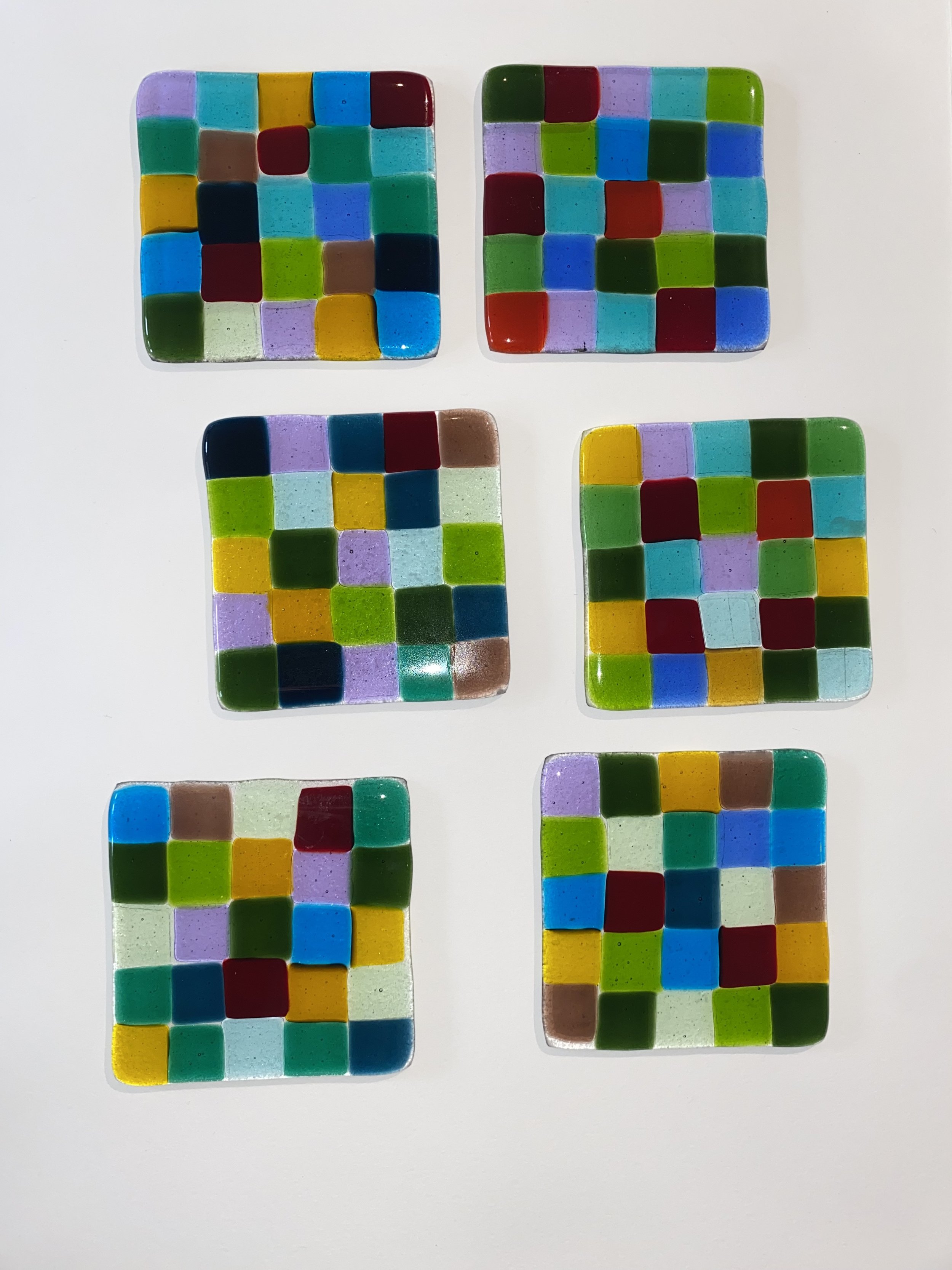 Patch Work Coaster Set