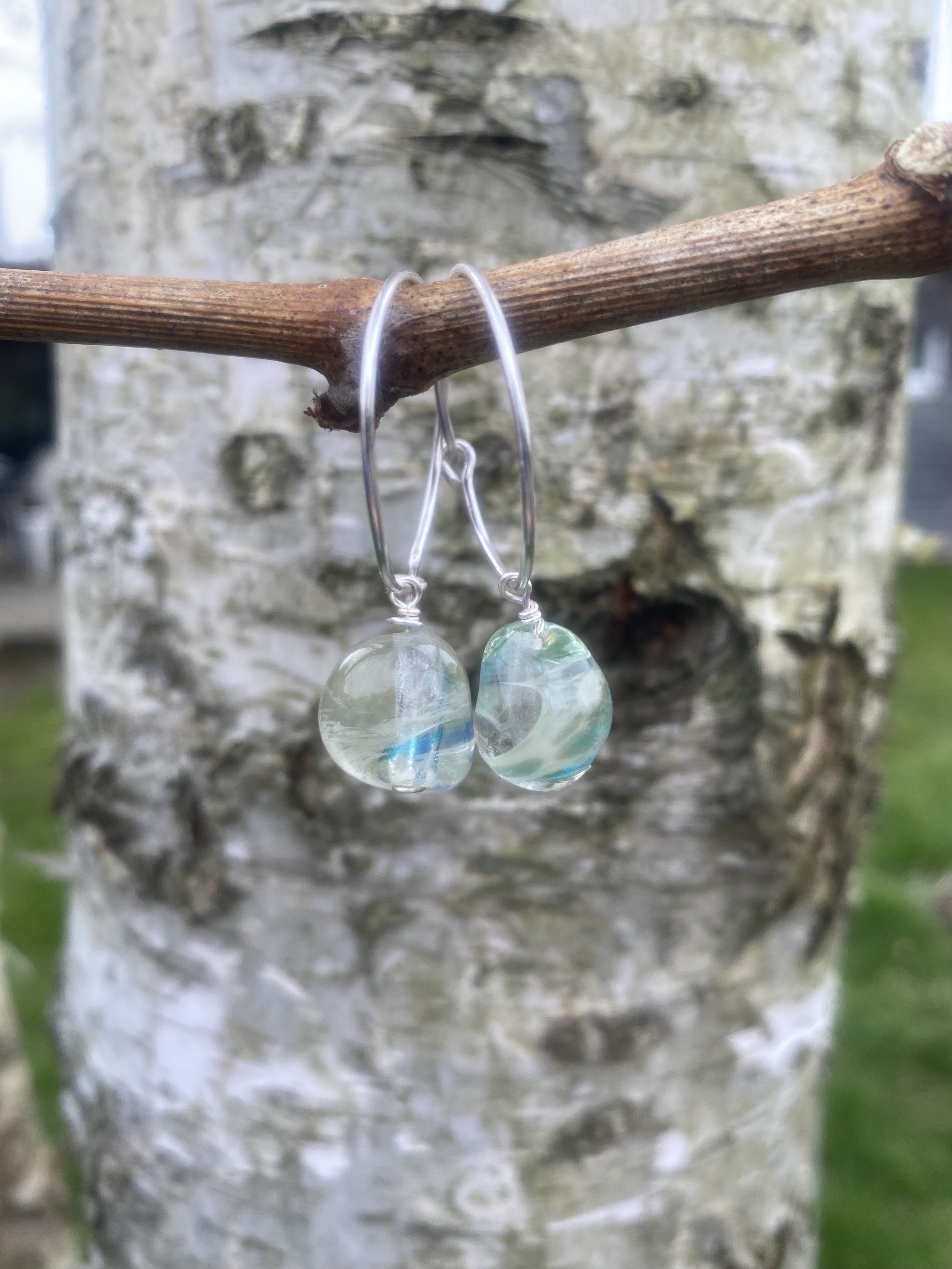 Water Colour Bead Earrings