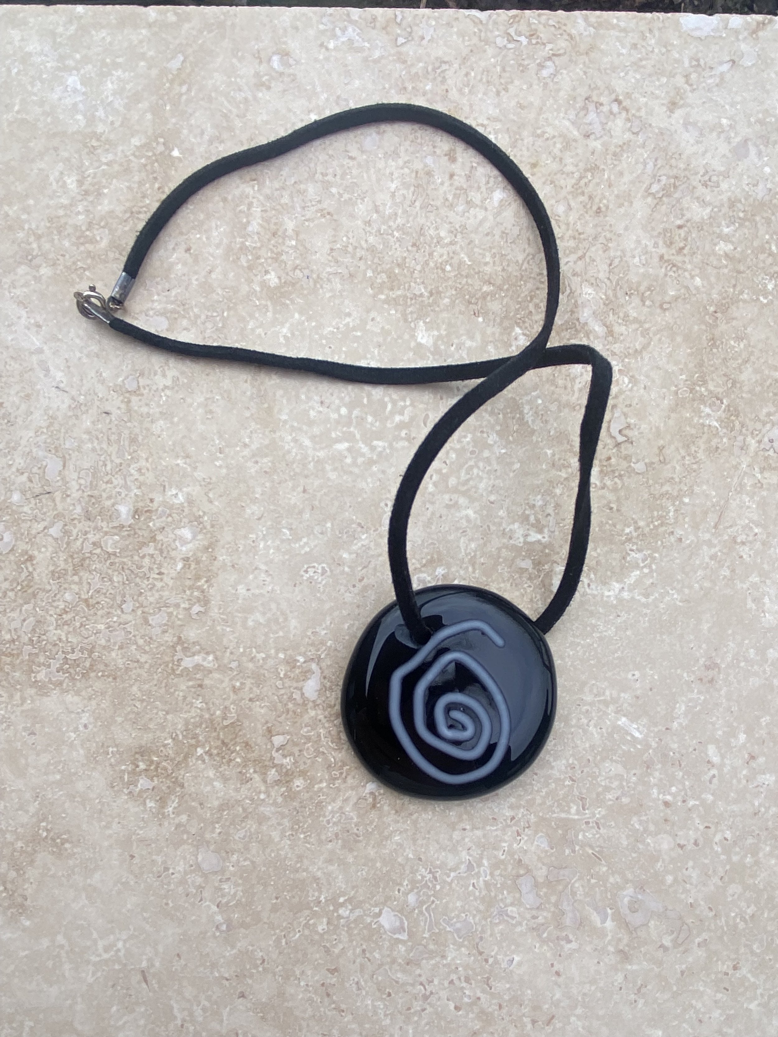 Round Glass Pendant