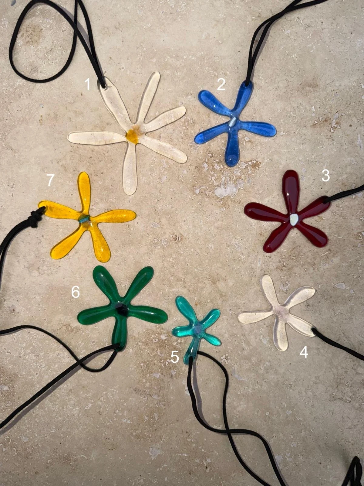 Flower Pendants with out findings