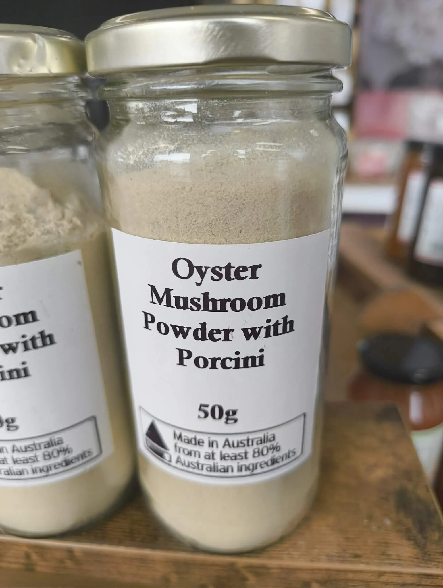 Oyster Mushroom Powder with Porcini