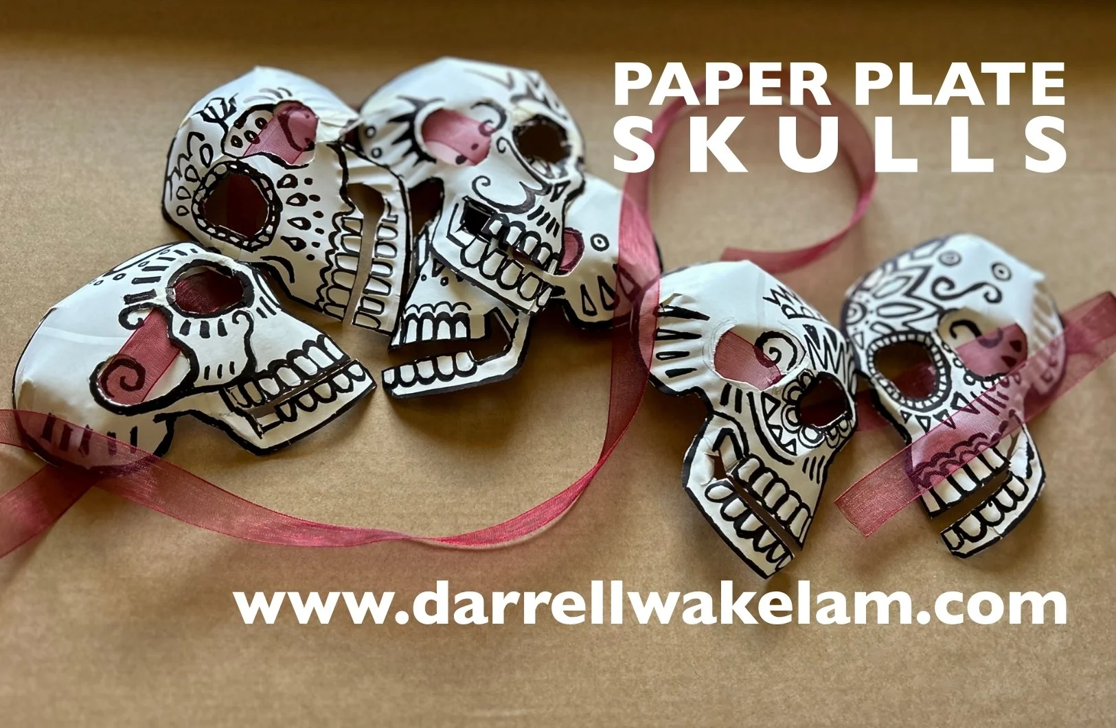 Paper Plate Skulls - 2026