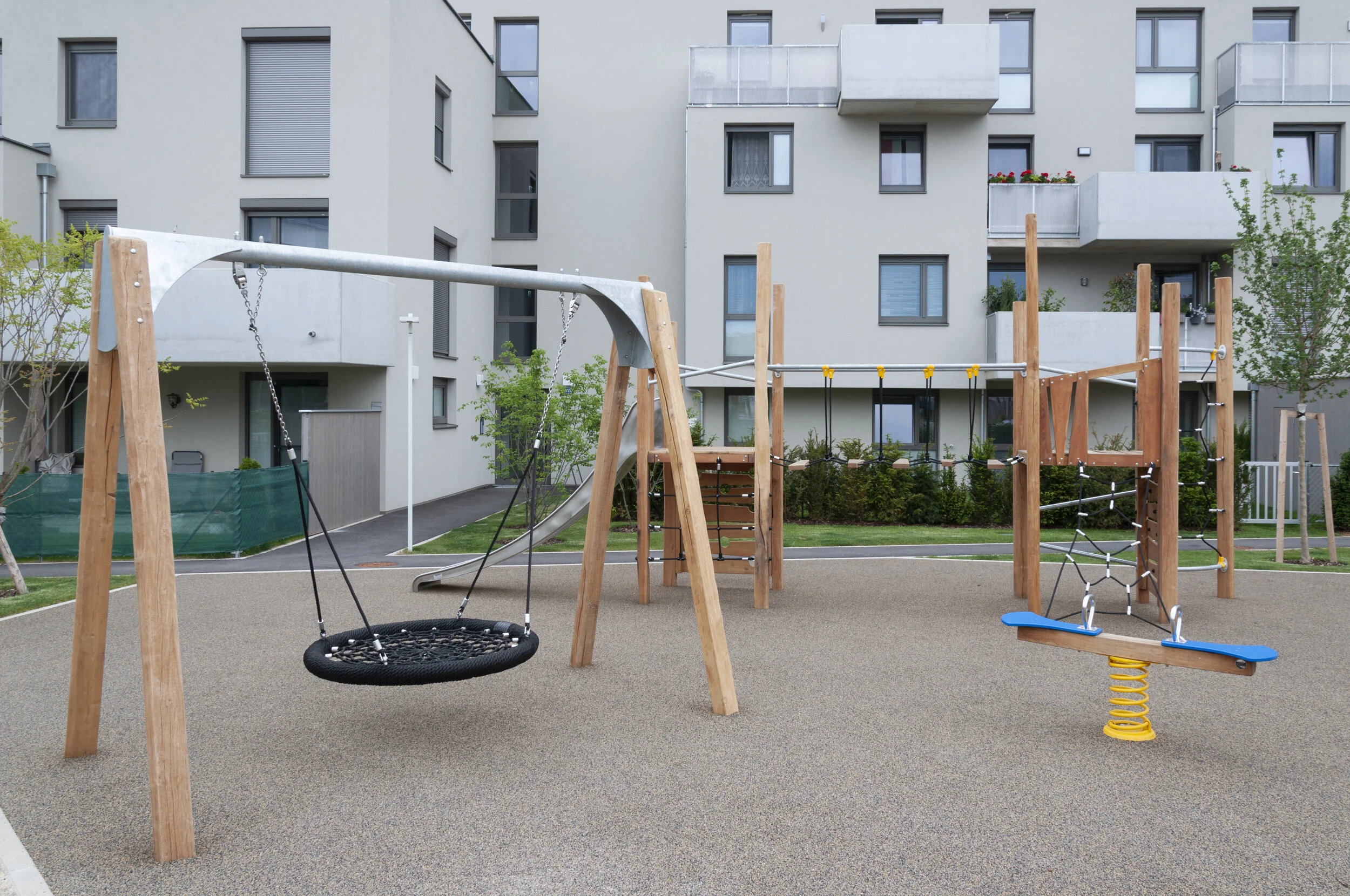  Wohnen am Bründlfeldweg | Eisenstadt | Kinderspielbereich | © Rainer Schoditsch 