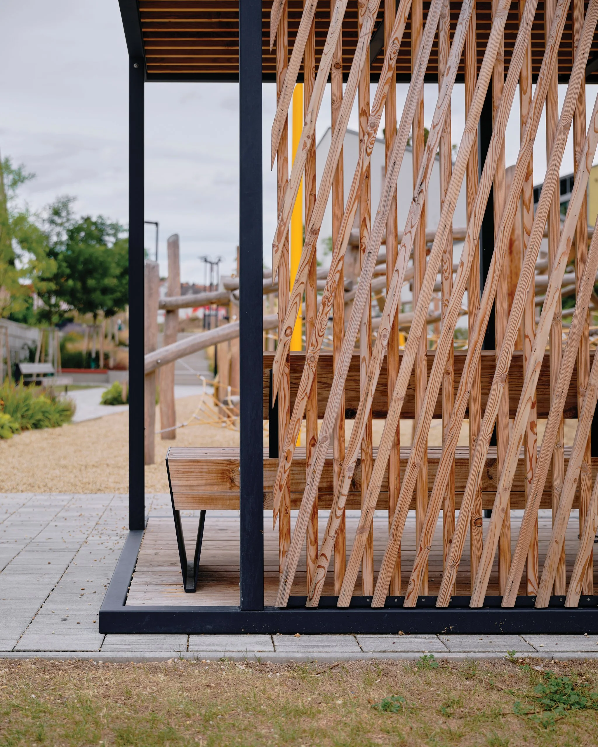  Jubiläumspark Mattersburg | Pergola | © Vojtech Veskrna 