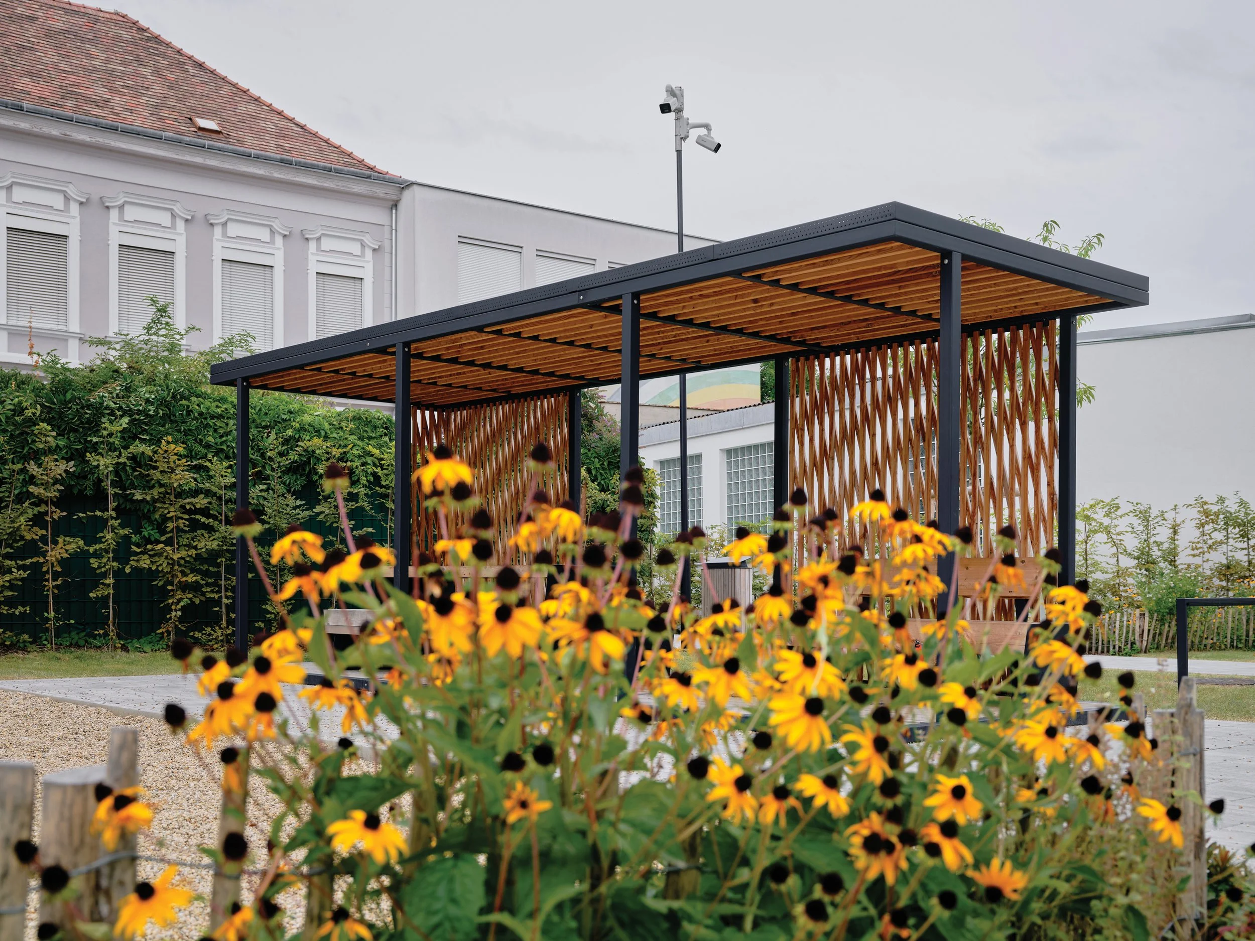  Jubiläumspark Mattersburg | Pergola | © Vojtech Veskrna 