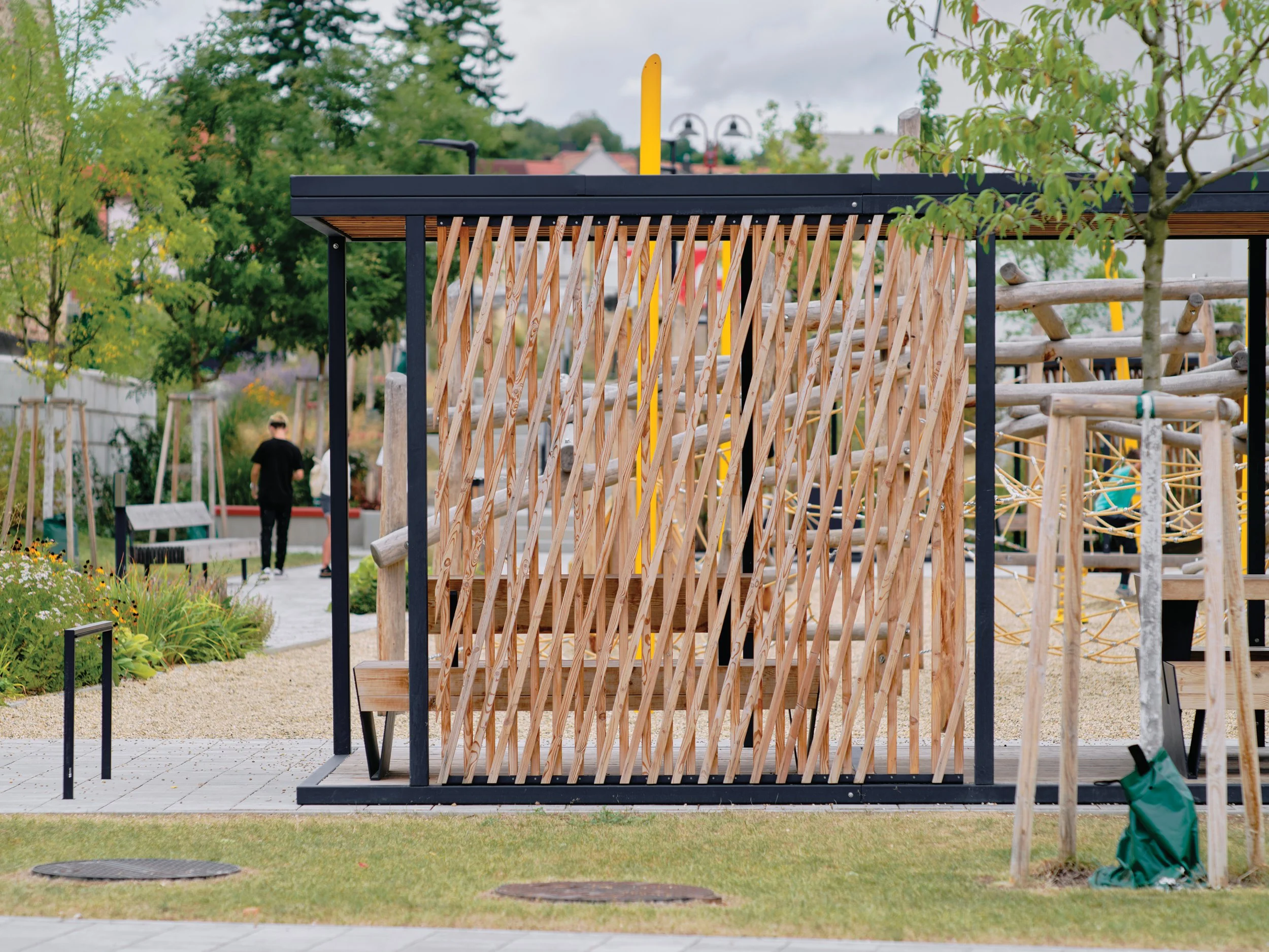  Jubiläumspark Mattersburg | Pergola | © Vojtech Veskrna 