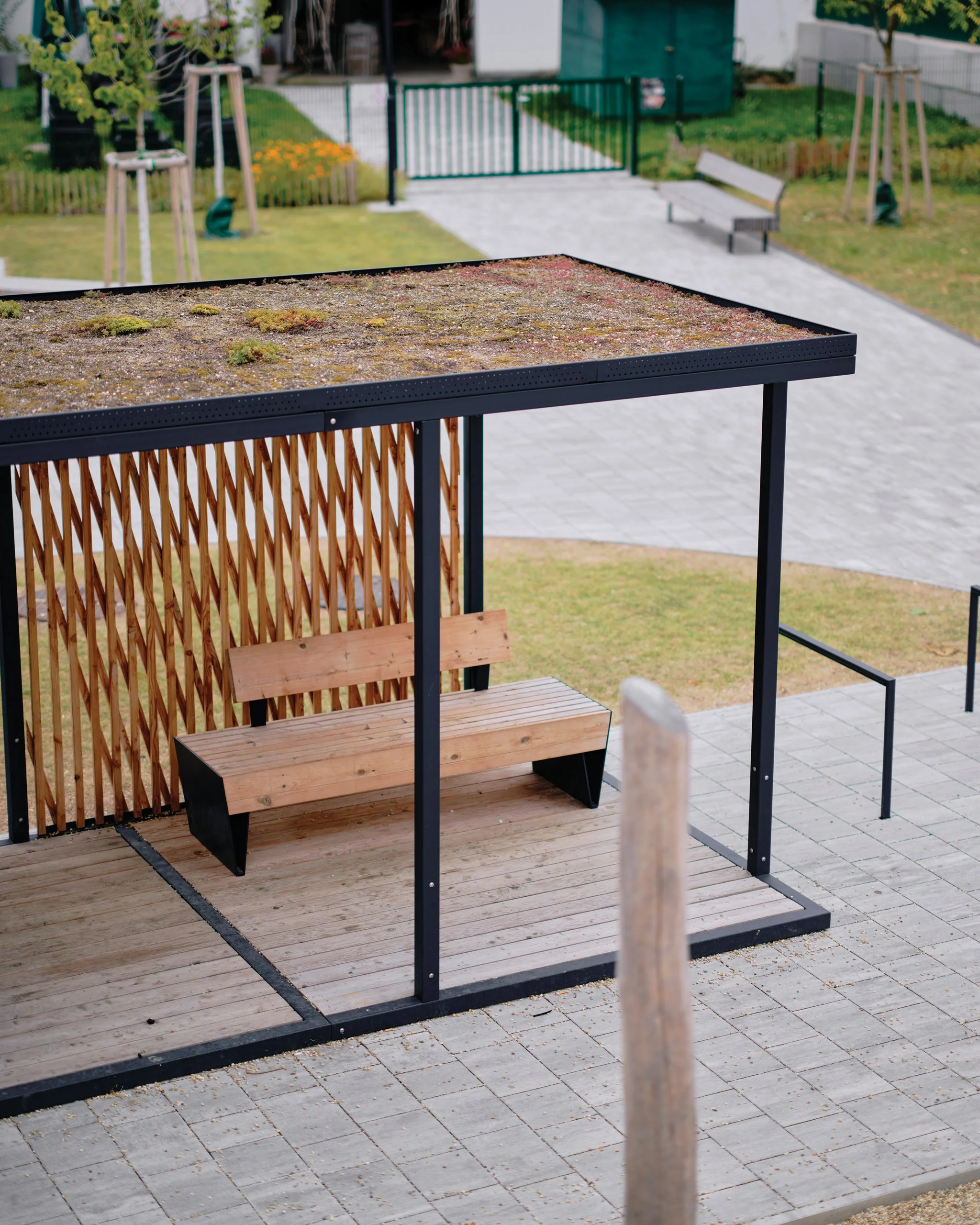  Jubiläumspark Mattersburg | Pergola | © Vojtech Veskrna 
