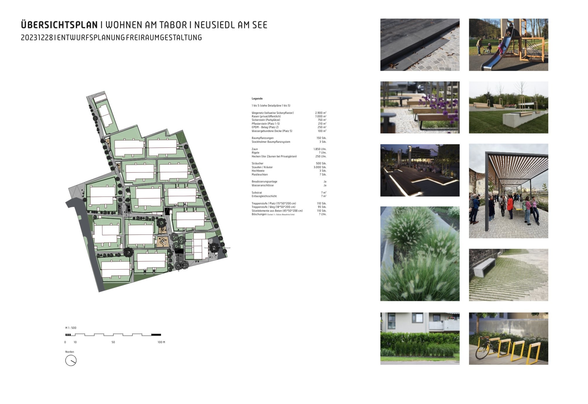  Wohnen am Tabor | Neusiedl am See | Entwurfsplanung | Übersichtsplan 