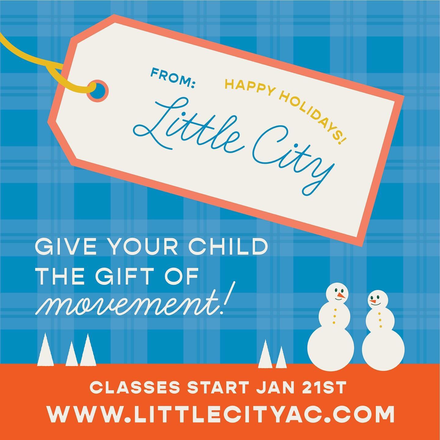 Winter session registration is open! Sign up at LittleCityAC.com!⛄️ ⛄️