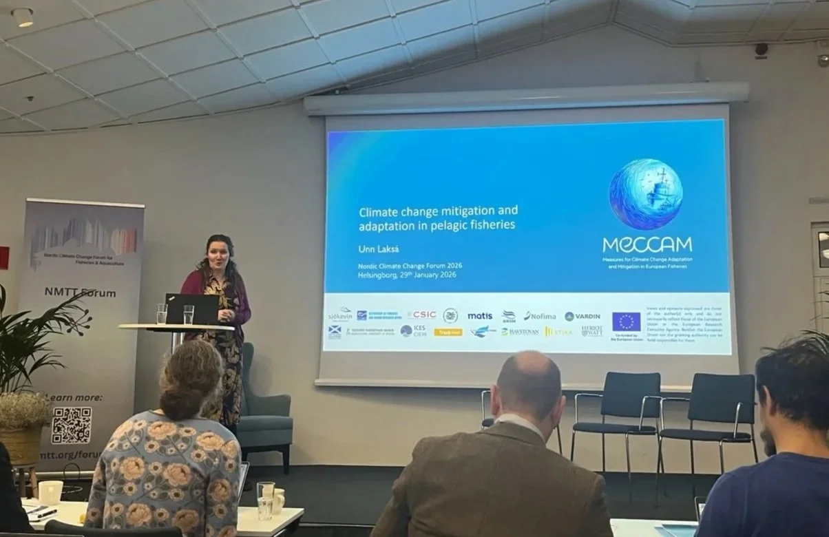 Sjókovin at Nordic Climate Change Forum for Fisheries and Aquaculture