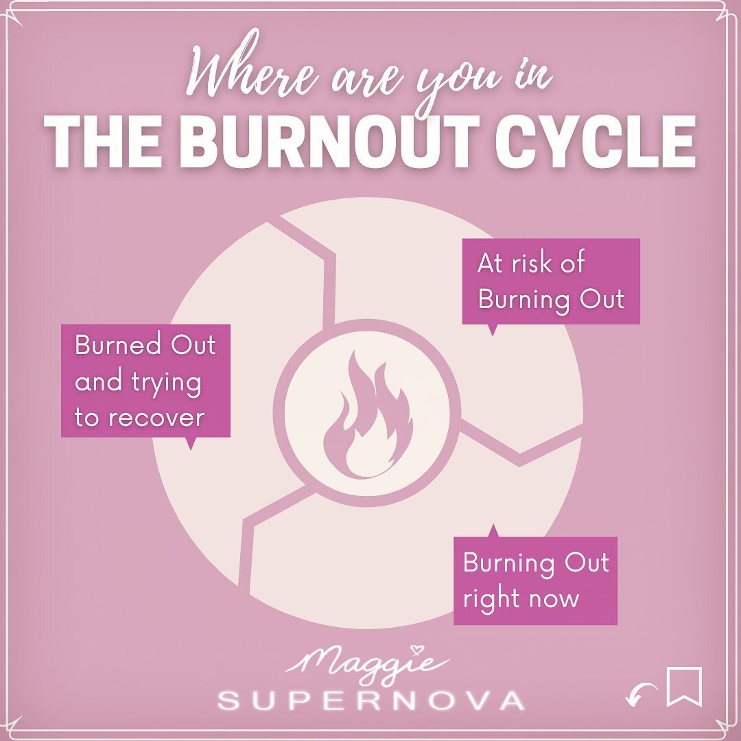 Are you stuck in the Burnout Cycle?

I didn&rsquo;t realise until my most recent - most epic - Burnout, but I have Burned Out before. Like, a lot. With the benefit of hindsight, a journal and a very good therapist, I can now identify patterns all acr