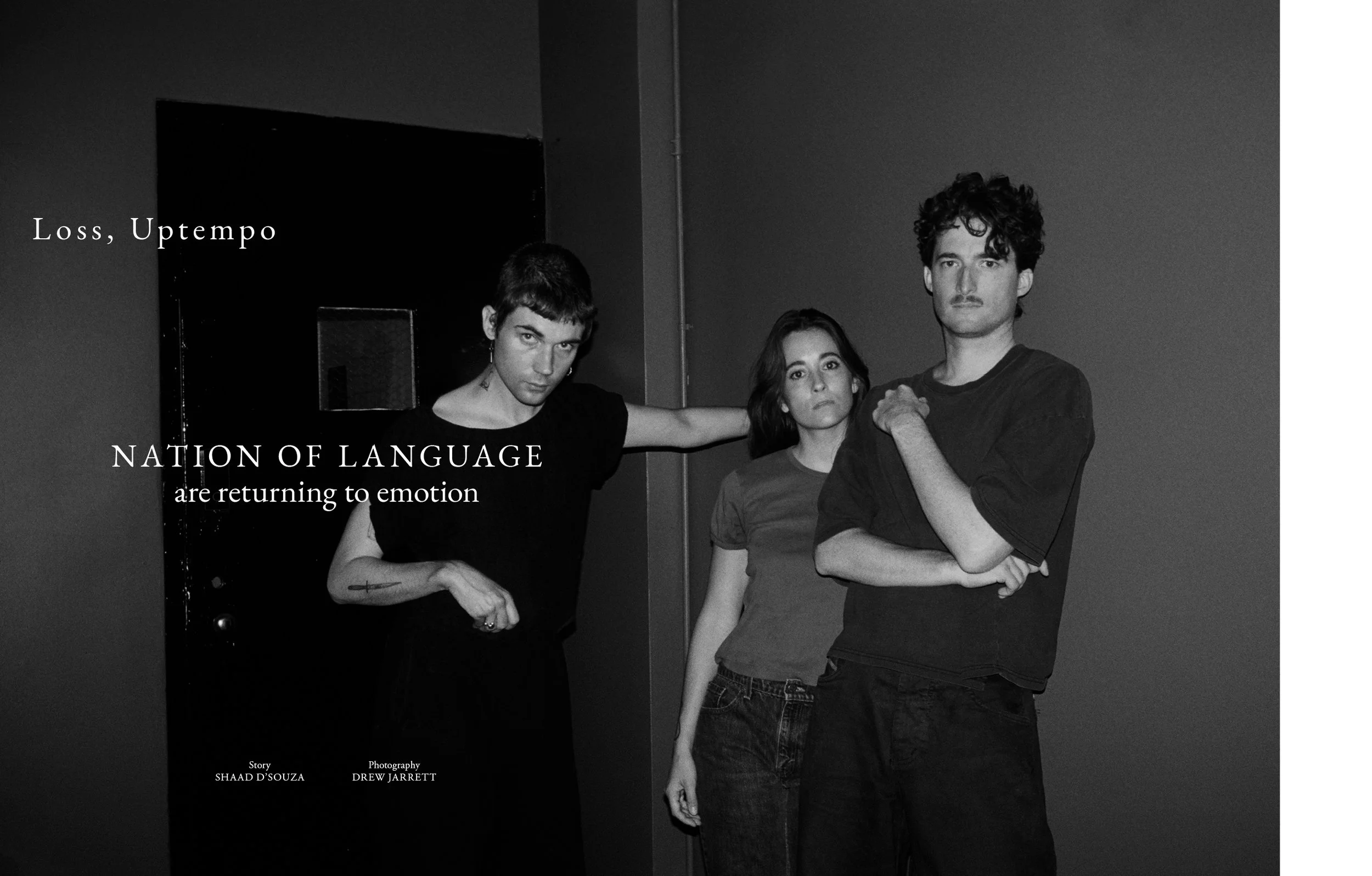 Nation of Language CrossCurrent Magaine 
