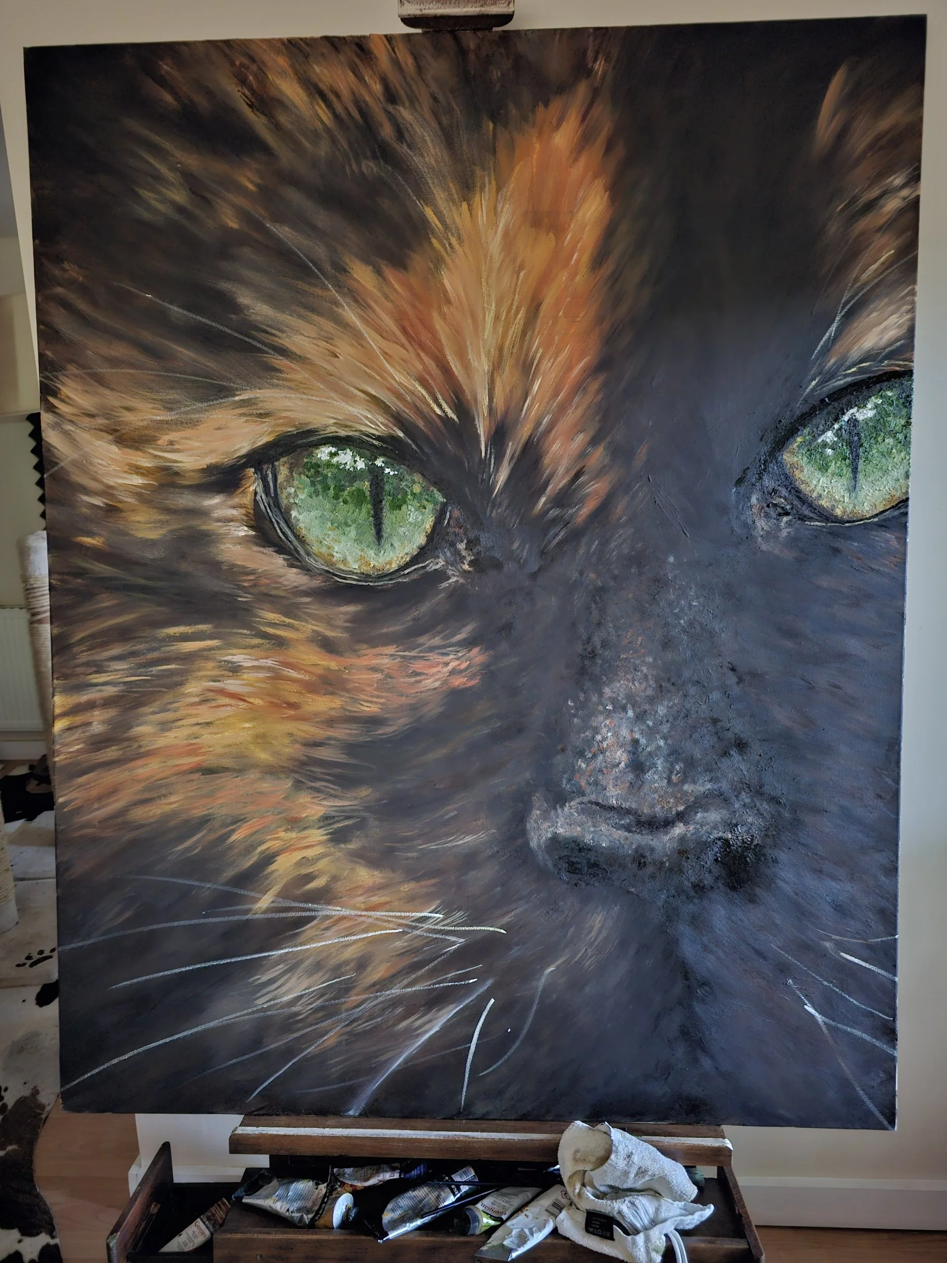 Behind the Painting: Yuki – Finding Colour in the Darkness
