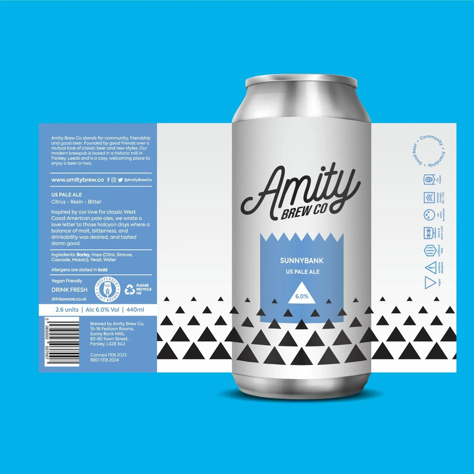 Waterpistol // Juicy Pale Ale // 4.6 ABV 440ml — Amity Brew Co