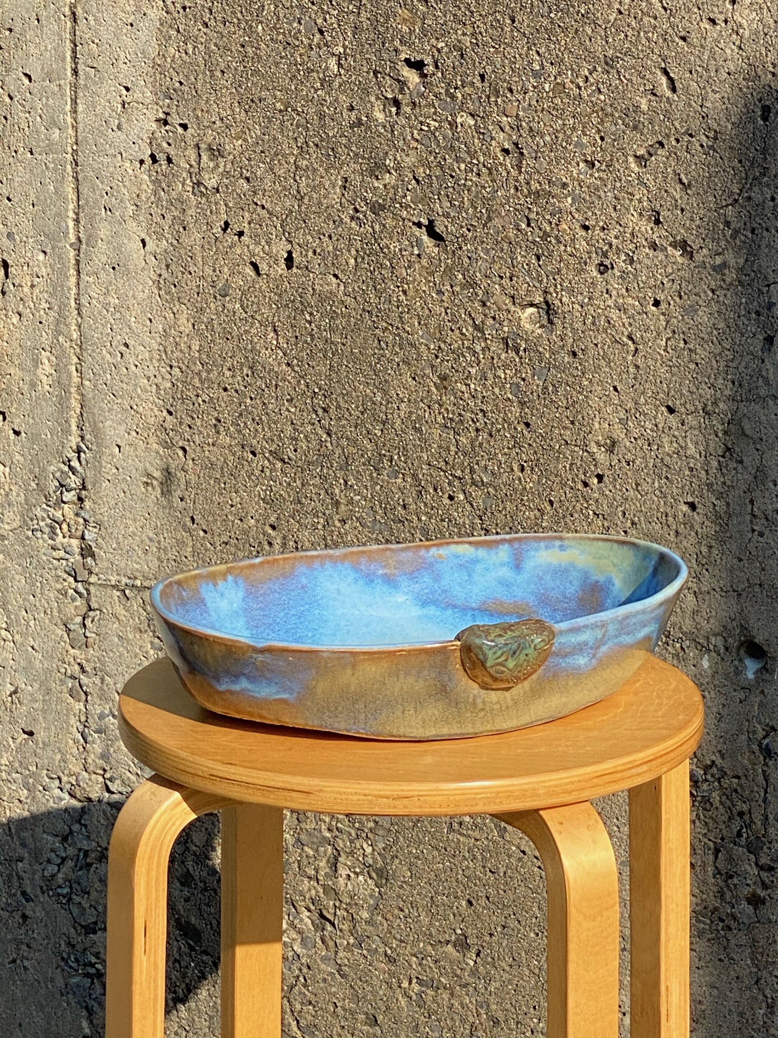 Handmade Ceramic Serving Plate